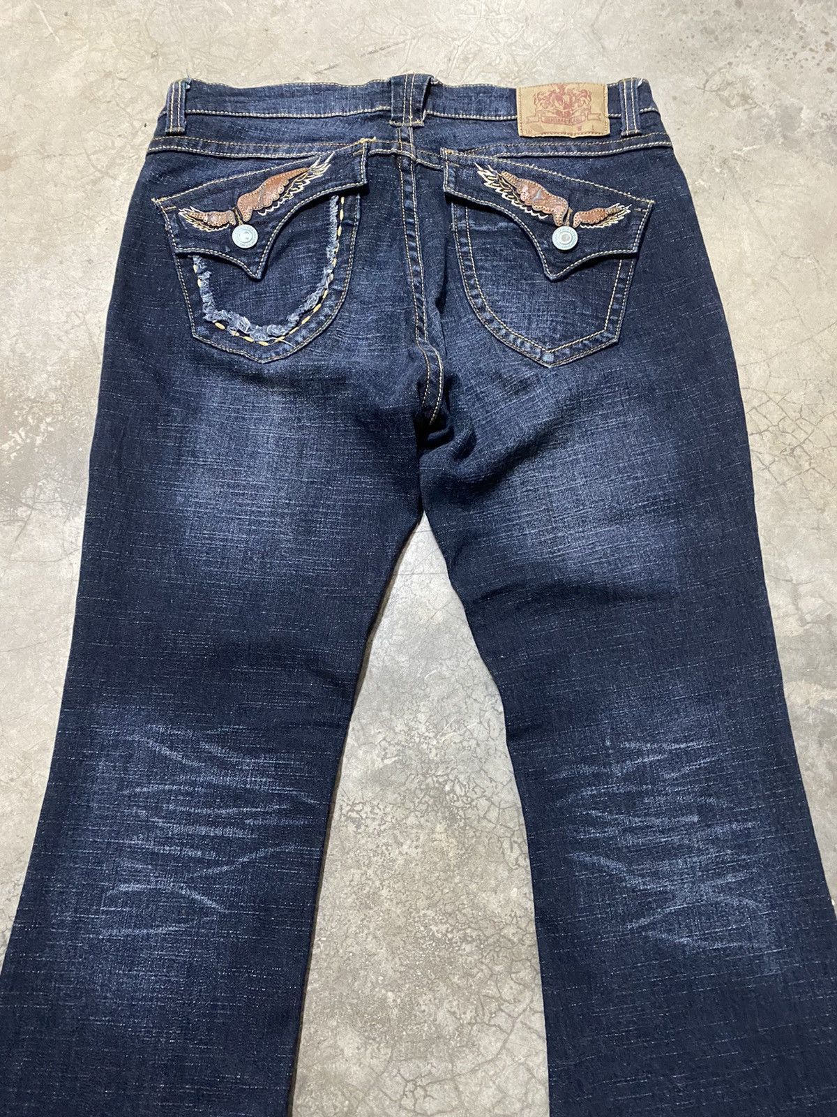 Hysteric Glamour × If Six Was Nine × Tornado Mart 💥last call💥 Flare Jeans Japan Original Tongue Pocket Size US 33 - 2 Thumbnail