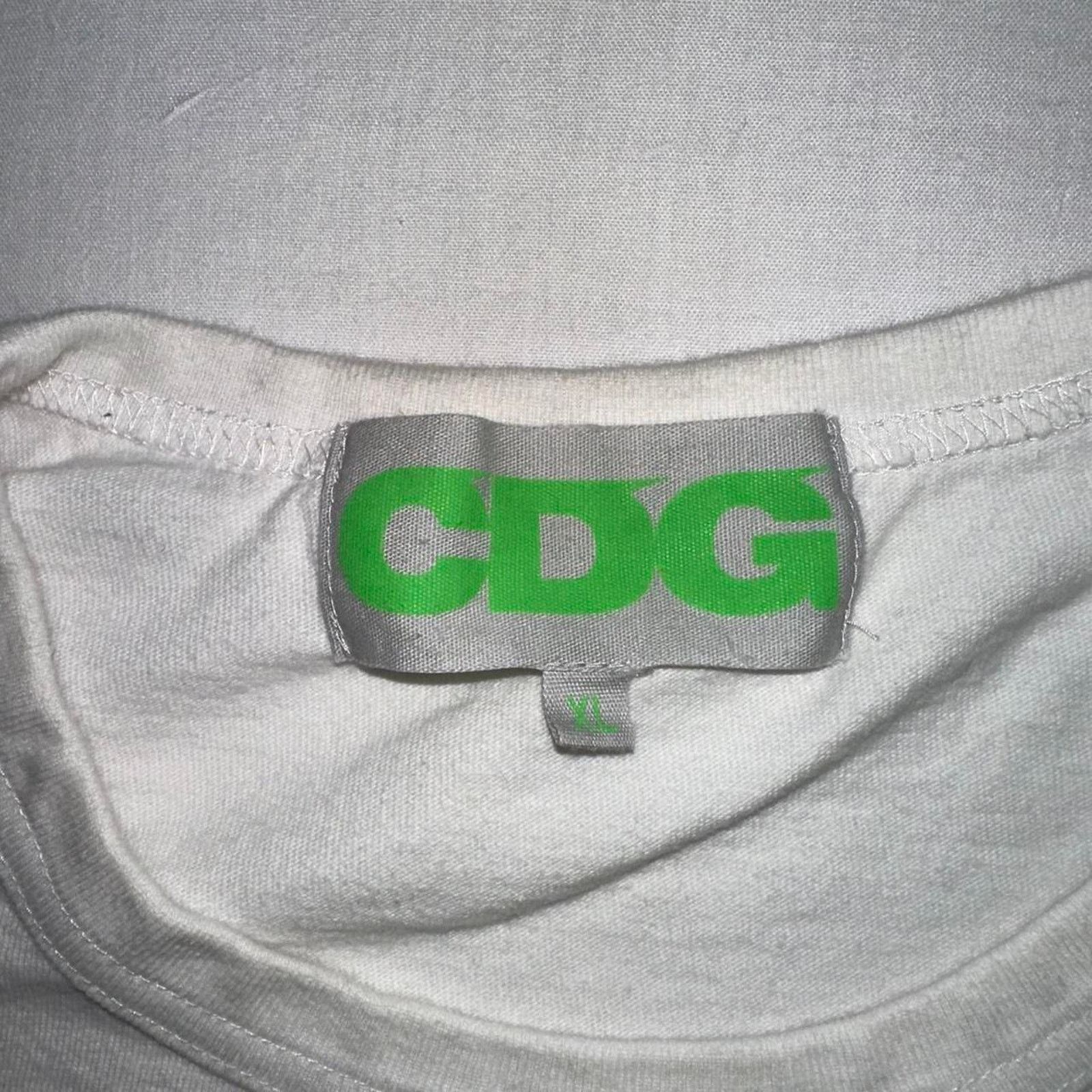 Cactus Plant Flea Market × Comme des Garcons × Dover Street Market CDG x CPFM x DSM "Celebration" T-Shirt, XL Boxy Fit Size US XL / EU 56 / 4 - 4 Thumbnail