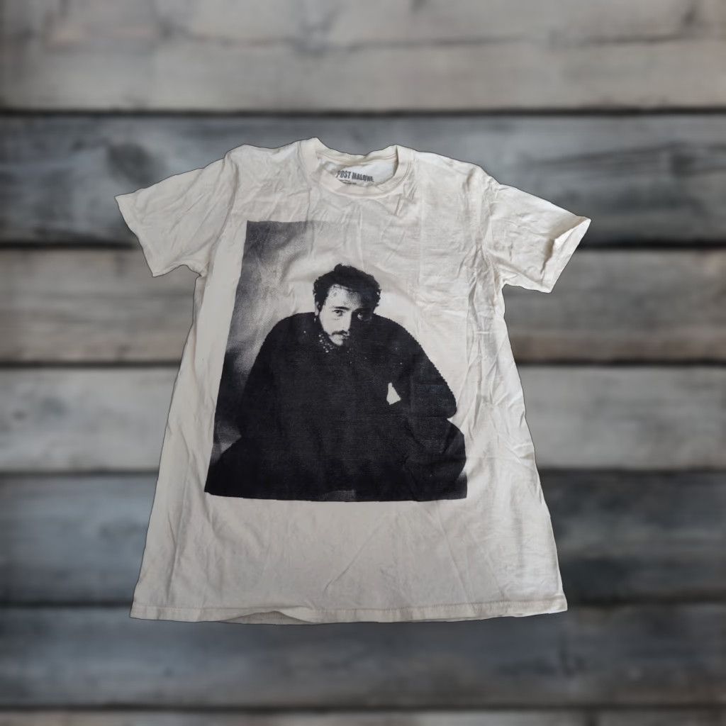 Off-White VINTAGE Post Malone Runaway Tour Band Tee Shirt Shirt Adult M White Double-Sided Band Music 2019 Men Size US M / EU 48-50 / 2 - 1 Thumbnail
