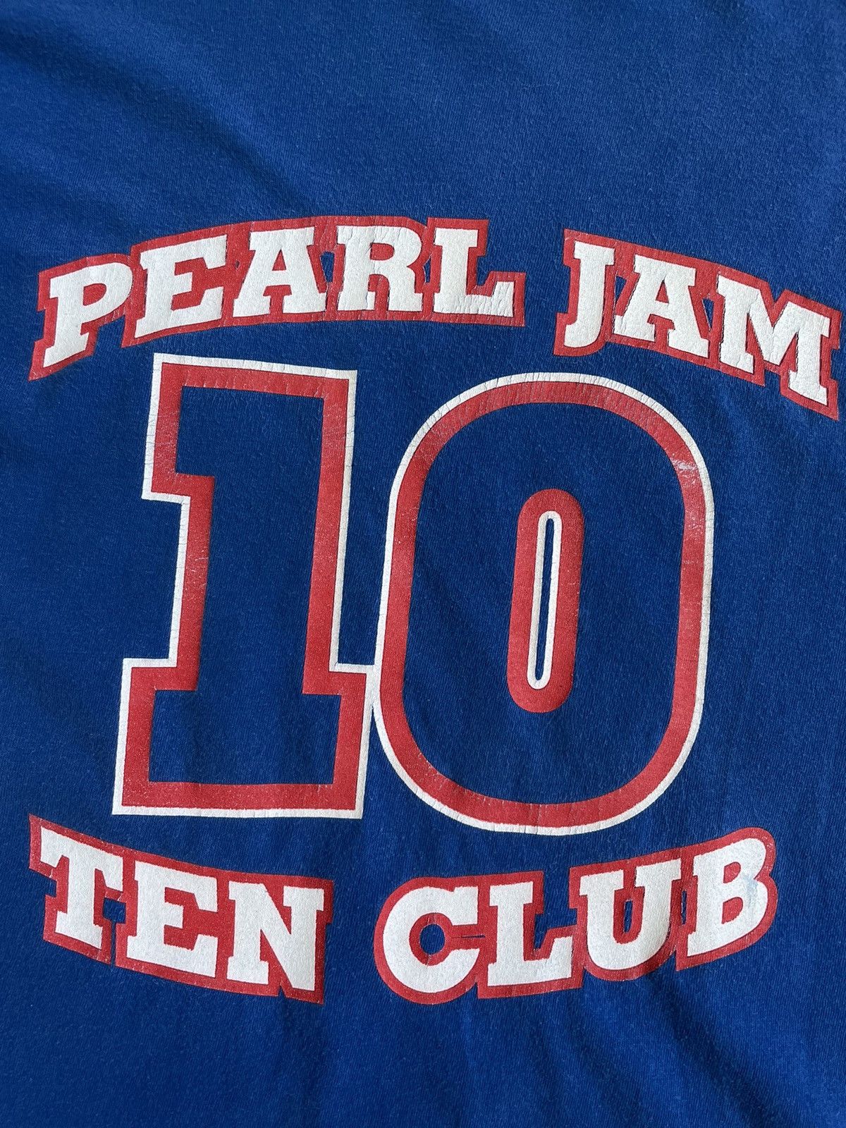 Band Tees × Vintage Vintage Pearl Jam Ten Club Mookie 10 T-Shirt Blaylock RARE Size US L / EU 52-54 / 3 - 6 Thumbnail