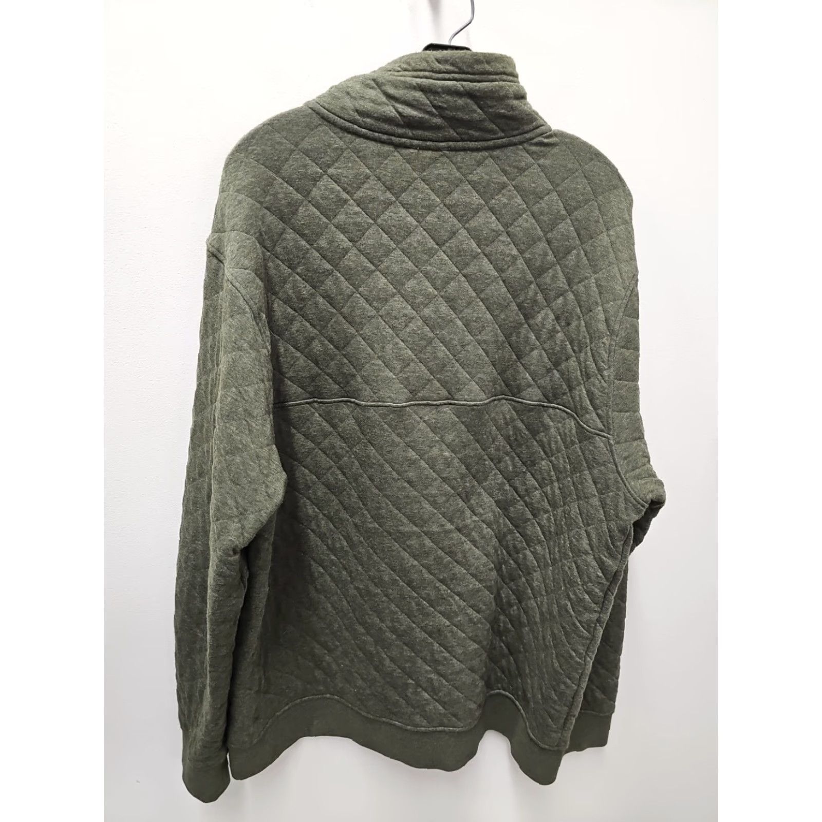 Patagonia VINTAGE Patagonia Cotton Quilt Snap-T Pullover Mens XL Green Long Sleeve Size US XL / EU 56 / 4 - 5 Thumbnail