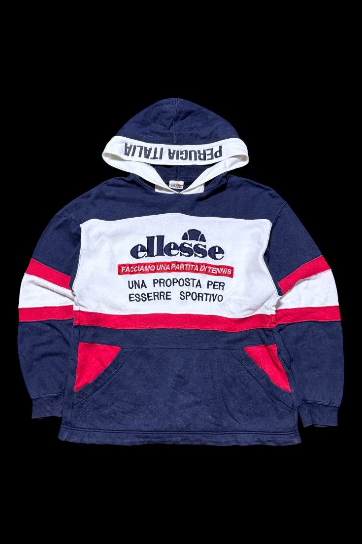 Ellesse Vintage ellesse perugia italia hoodie Size US M / EU 48-50 / 2 - 1 Thumbnail