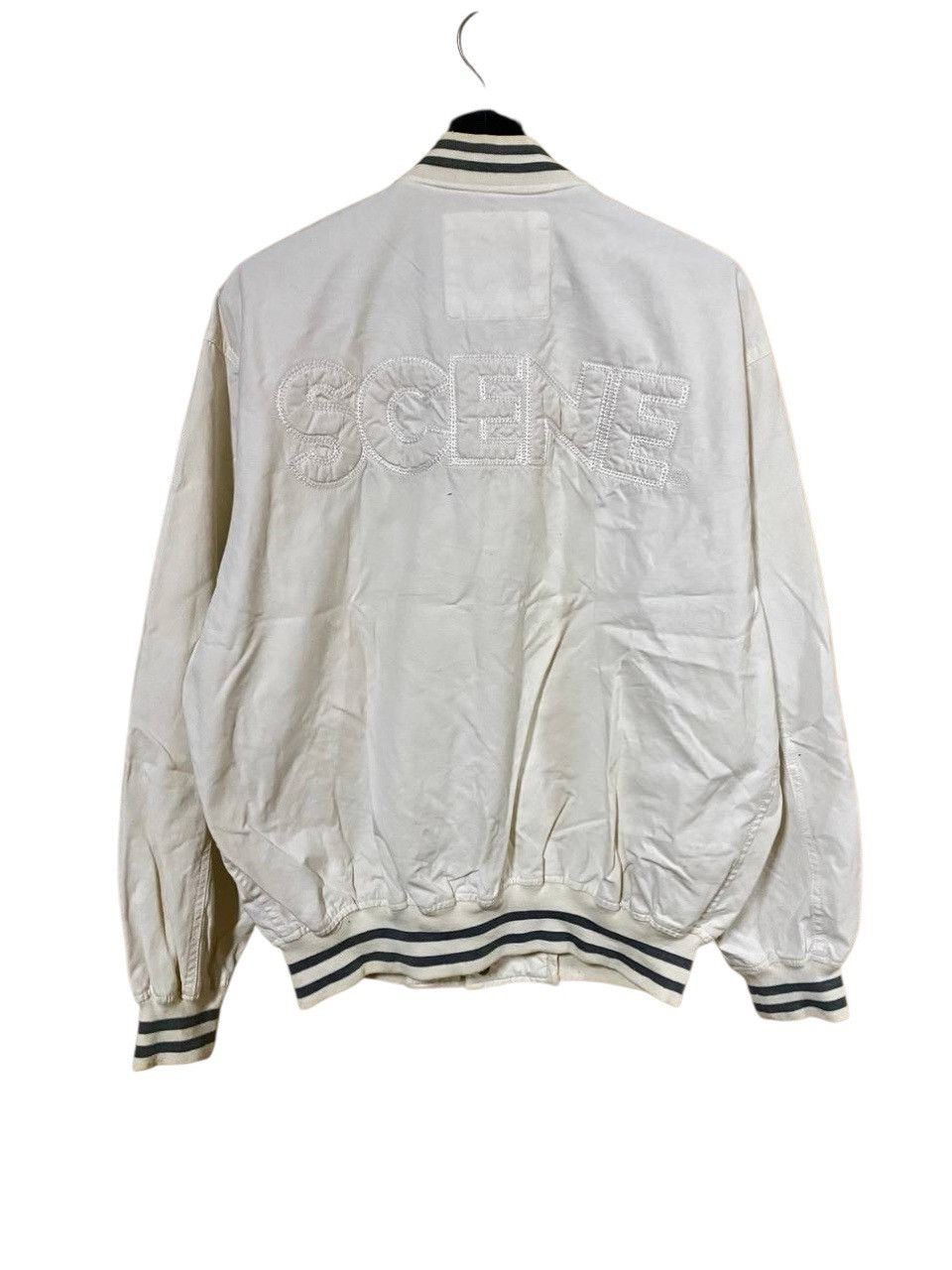 Vintage Vintage Embroidered Scene Varsity Jacket Size US L / EU 52-54 / 3 - 1 Thumbnail