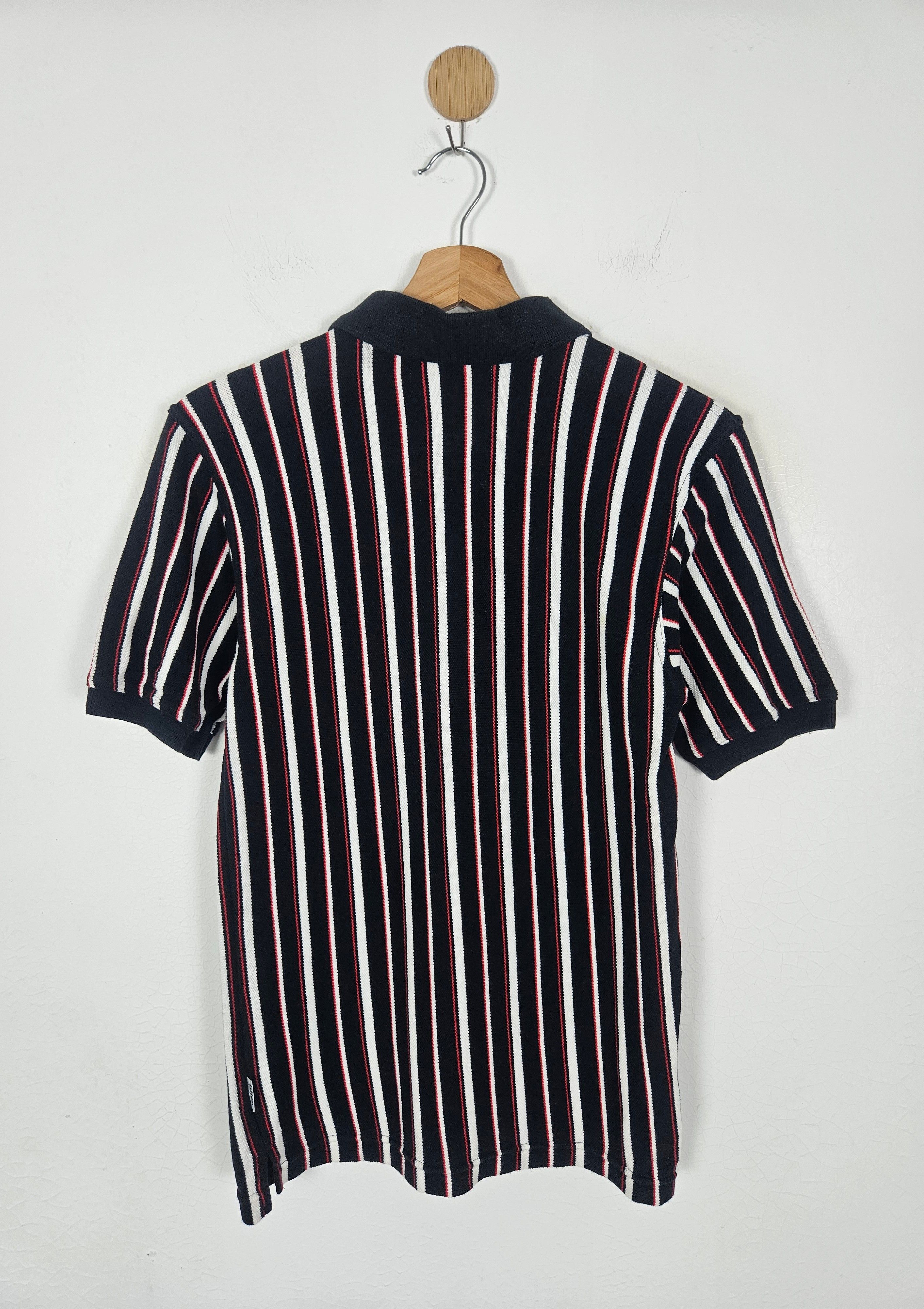 Hook-Ups Vintage Bitch Skatebord polo stripe tee shirt Size US XS / EU 42 / 0 - 3 Thumbnail