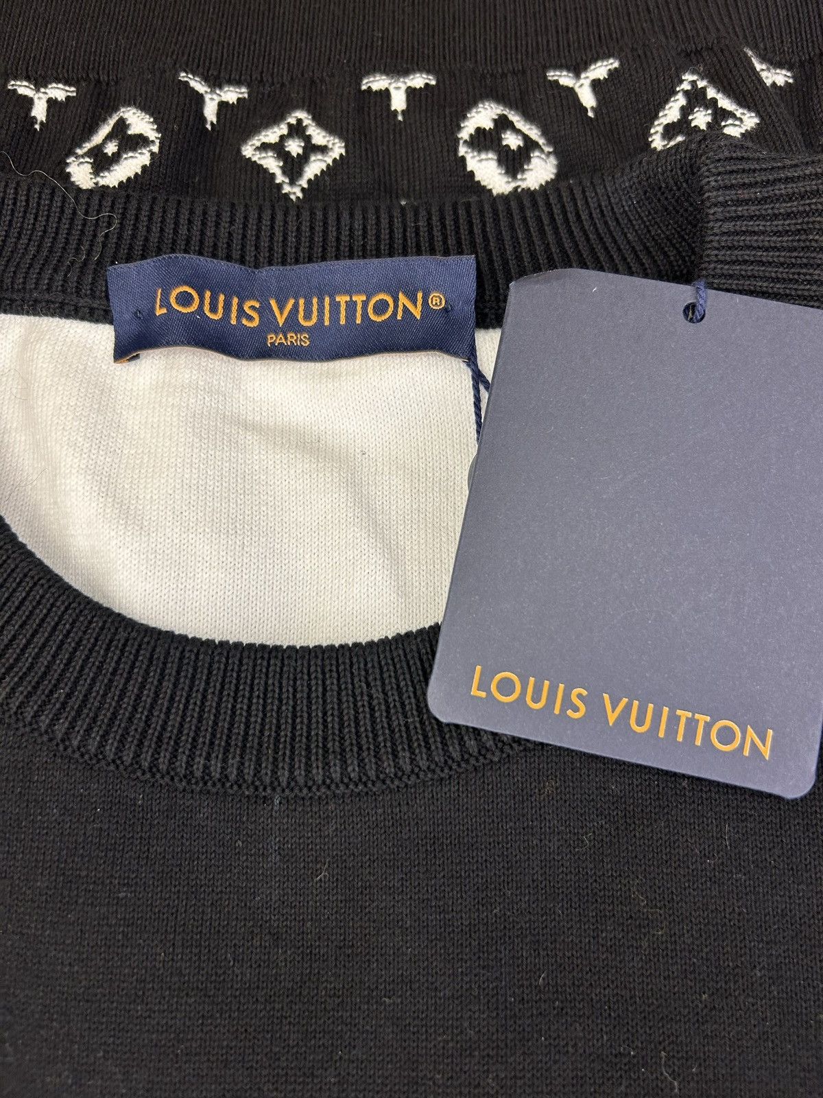 Louis Vuitton LOUIS VUITTON MONOGRAM DEGRADE LS KNITWEAR Size US XL / EU 56 / 4 - 3 Thumbnail