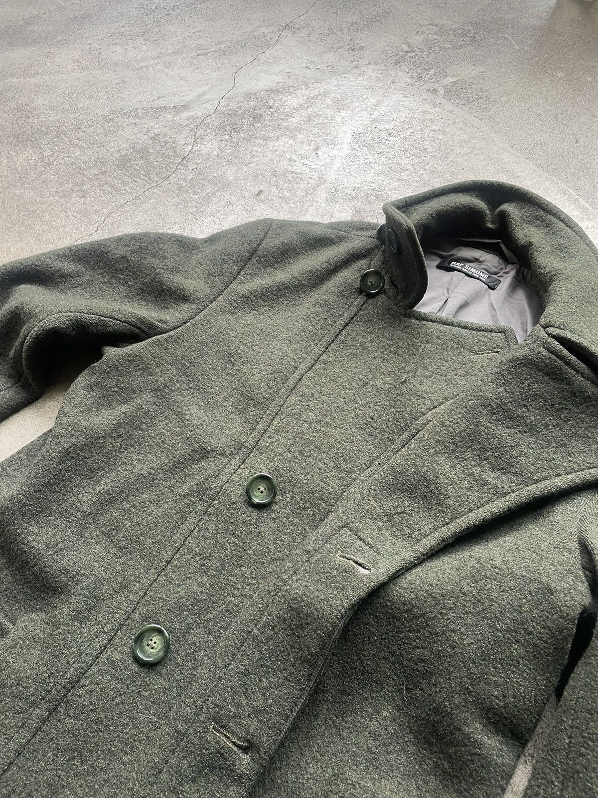 Raf Simons Raf Simons AW08/09 Olive Wool Coat Size US M / EU 48-50 / 2 - 4 Thumbnail