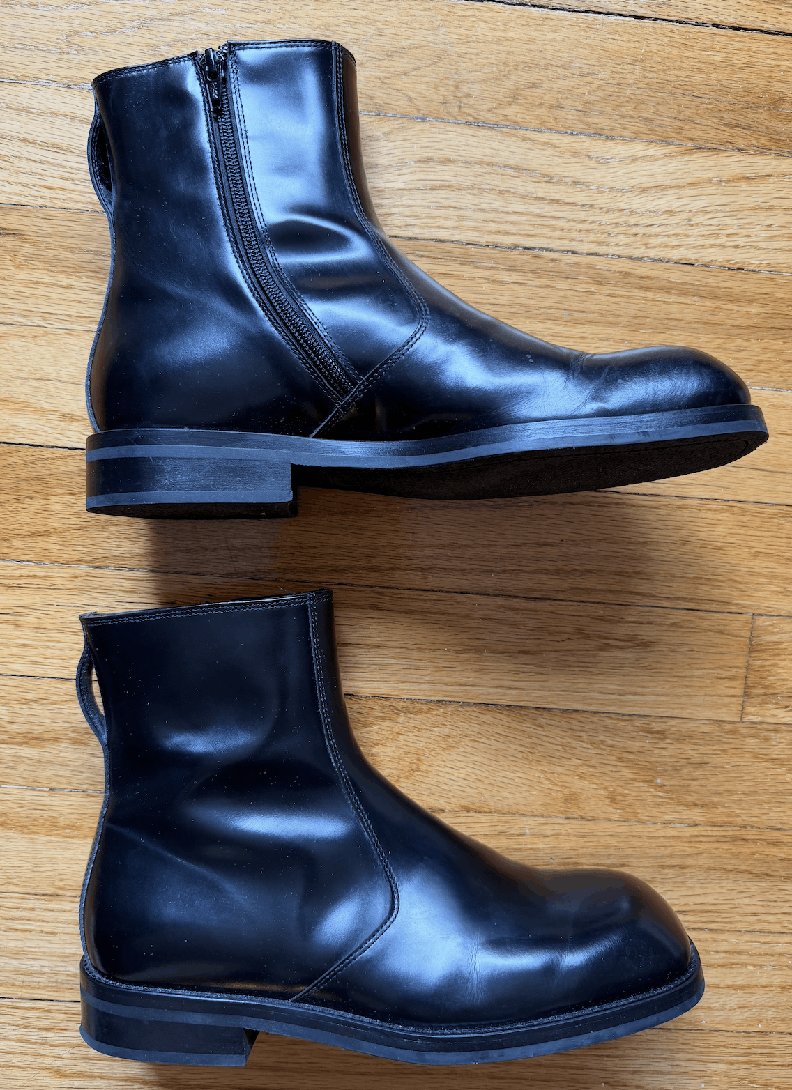 Lemaire ZIPPED BOOTS IN LEATHER Size US 8 / EU 41 - 4 Thumbnail