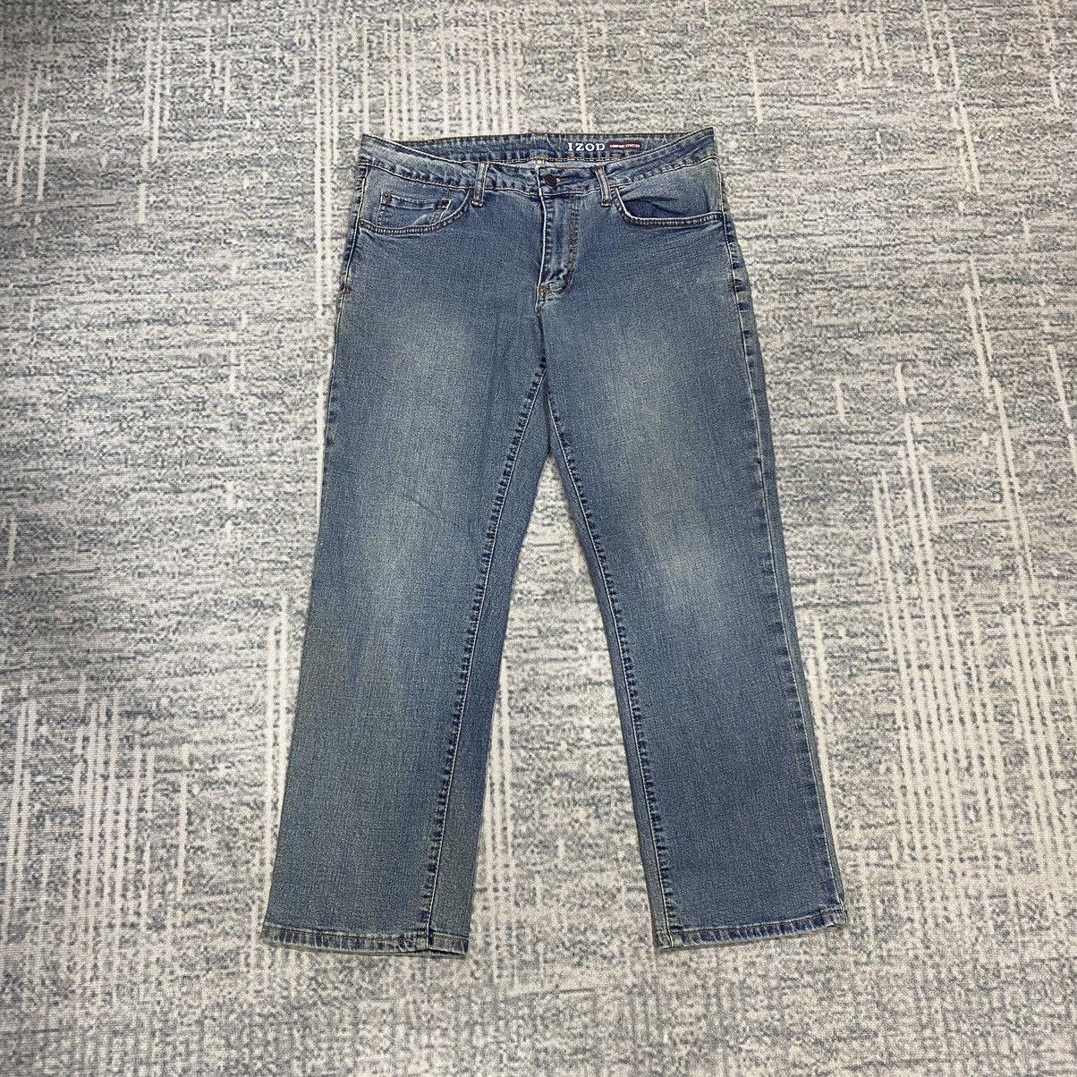 Izod × Vintage Sickk☠️ Izod Washed Jeans 90s Size US 36 / EU 52 - 2 Thumbnail