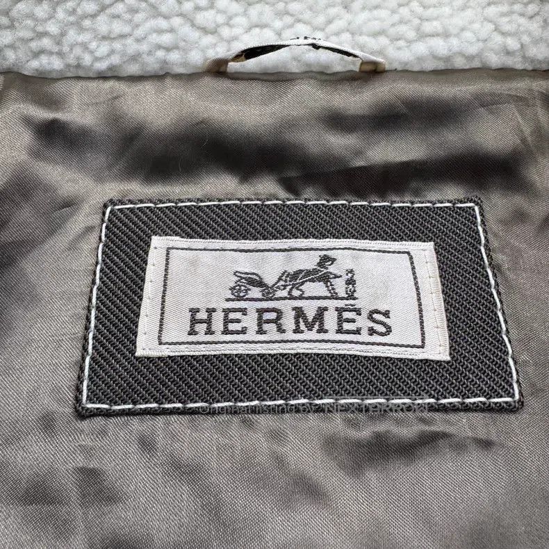 Hermes Hermes Leather and Fur Blended Jacket Size US S / EU 44-46 / 1 - 3 Thumbnail