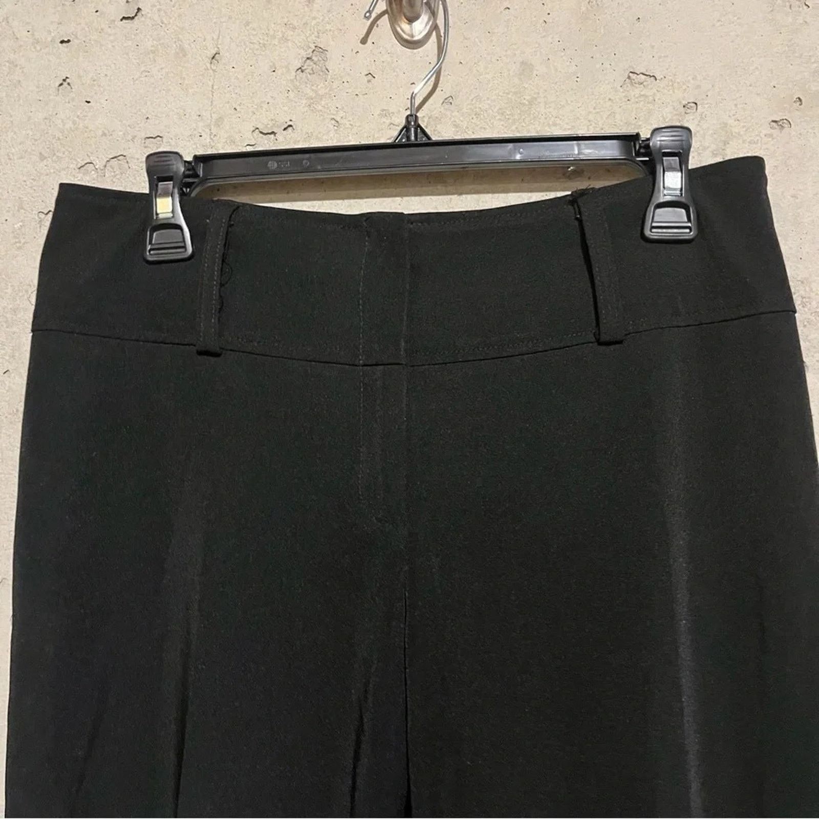 Other Boho Chic Women Black Dress Pants Size 8 Flare Leg Size 30" / US 8 / IT 44 - 3 Thumbnail