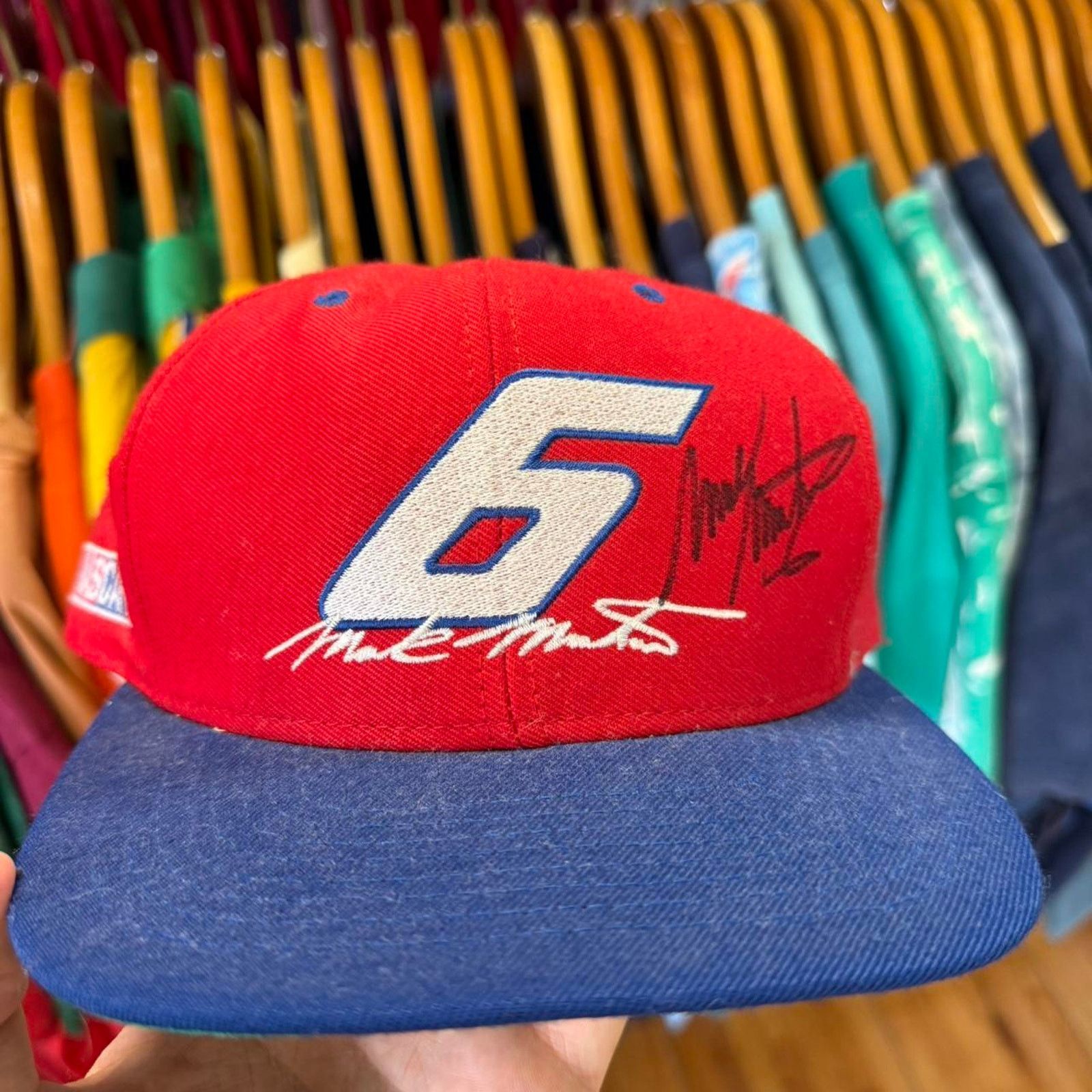 NASCAR × Vintage Vintage 90s Mark Martin NASCAR Racing Race Car Snapback Size ONE SIZE - 2 Thumbnail