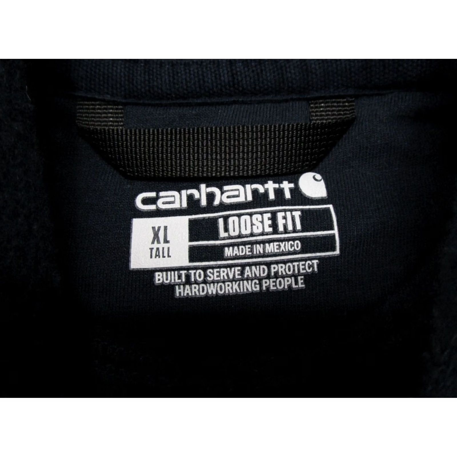 Carhartt Carhartt Sweatshirt K288-472 Navy Logo Sleeve Graphic Midweight XLT Boys? Size US XL / EU 56 / 4 - 2 Thumbnail