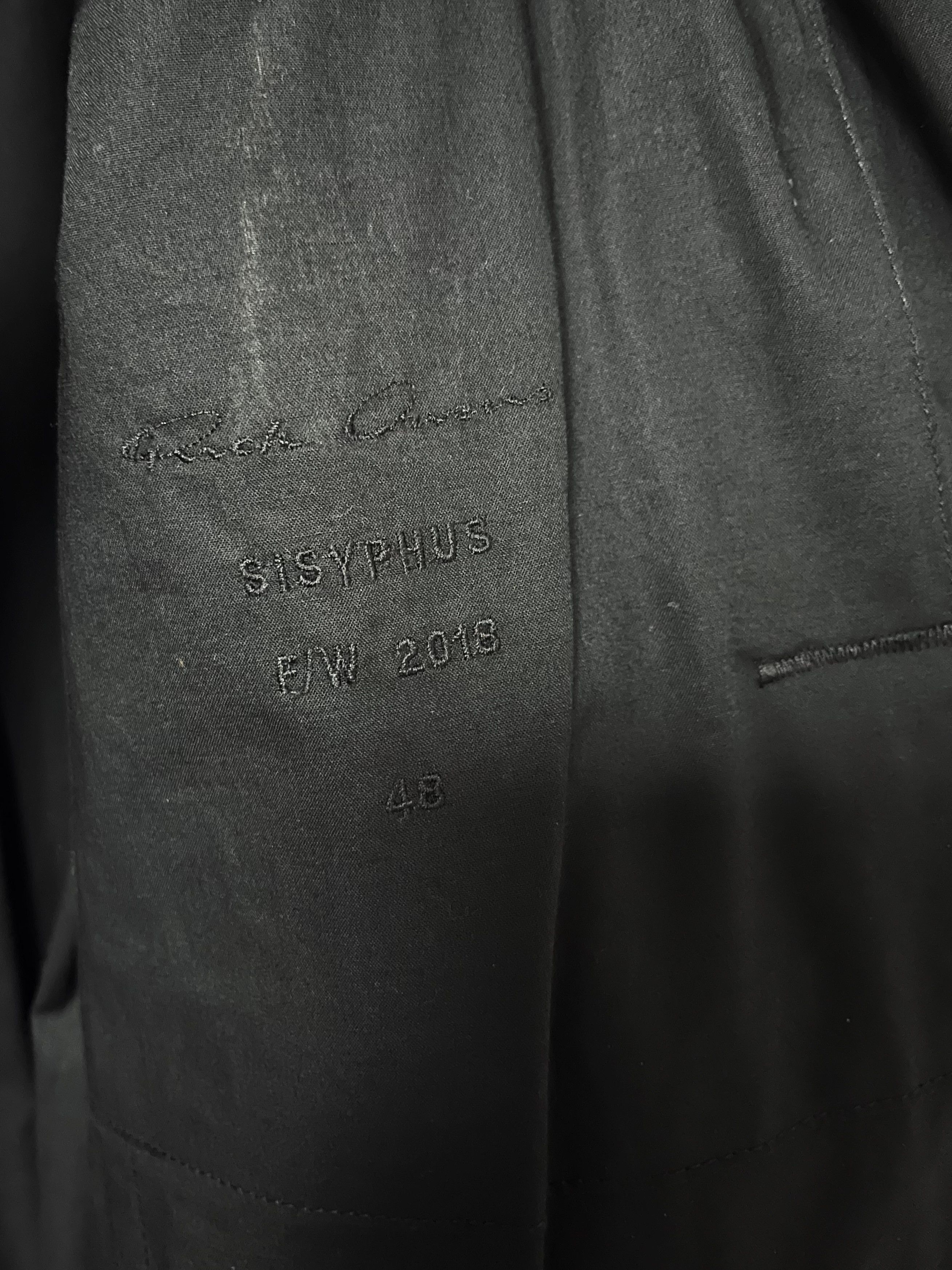 Rick Owens SISYPHUS OFF-THE-RUNWAY KIMONO WRAP COAT Size US M / EU 48-50 / 2 - 9 Thumbnail