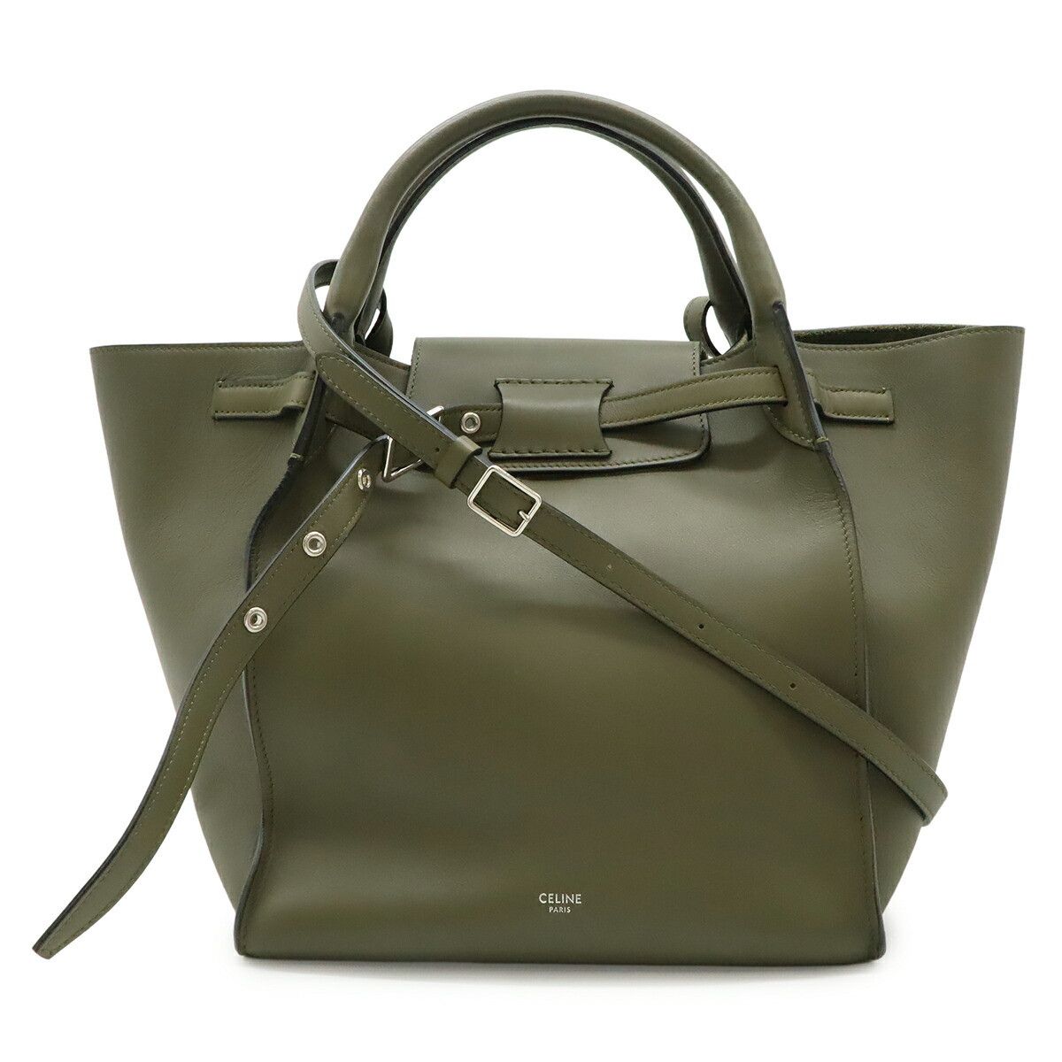 Celine Celine Celine Big Bag Small Leather 2way Bag Leather Shoulder Bag 183313 DUTY FREE for USA Size ONE SIZE - 1 Thumbnail