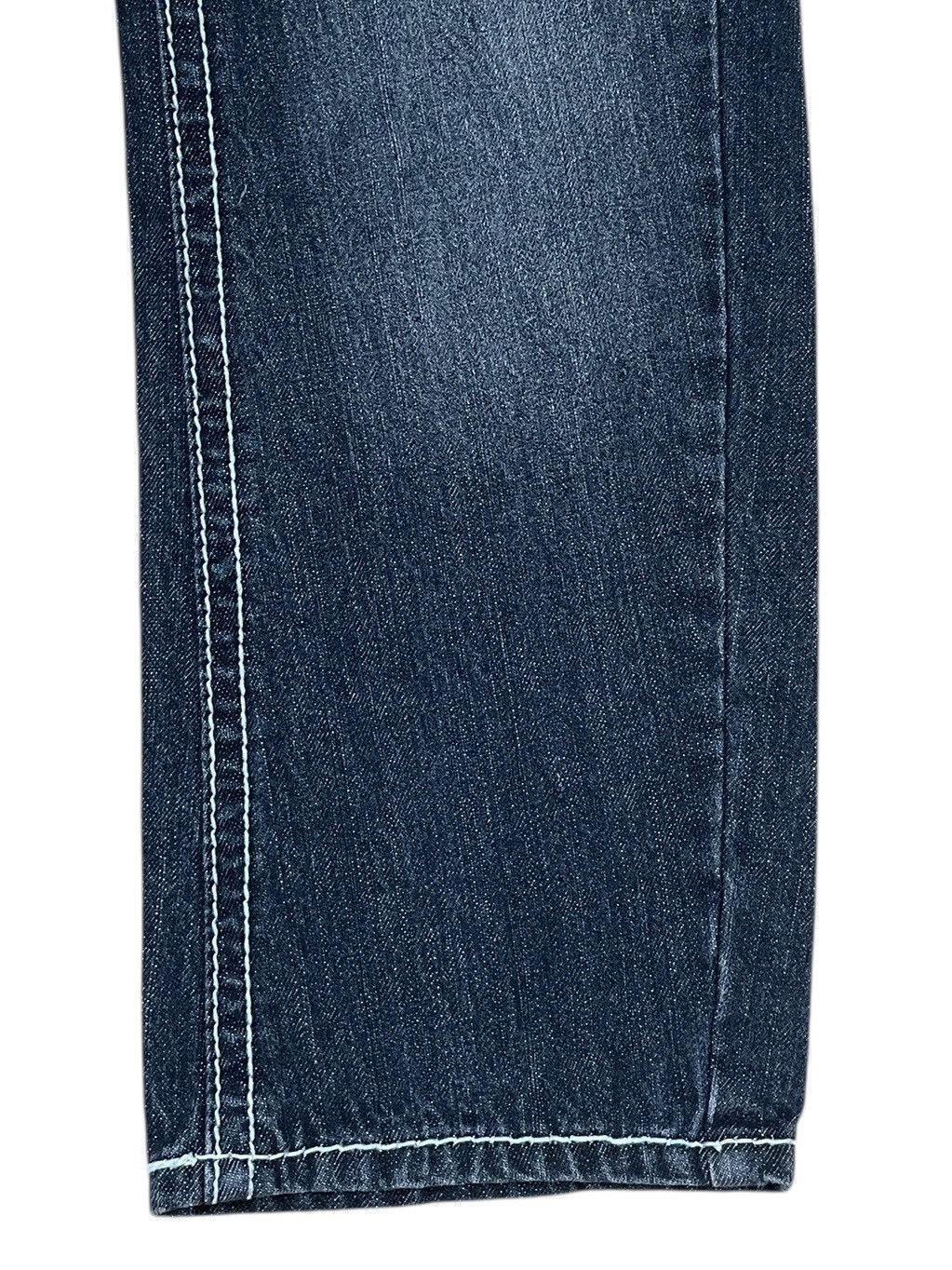 Japanese Brand × Vintage Vintage Japanese Brand Blue Moon Blue Jeans 2000s Size US 26 / EU 42 - 4 Thumbnail