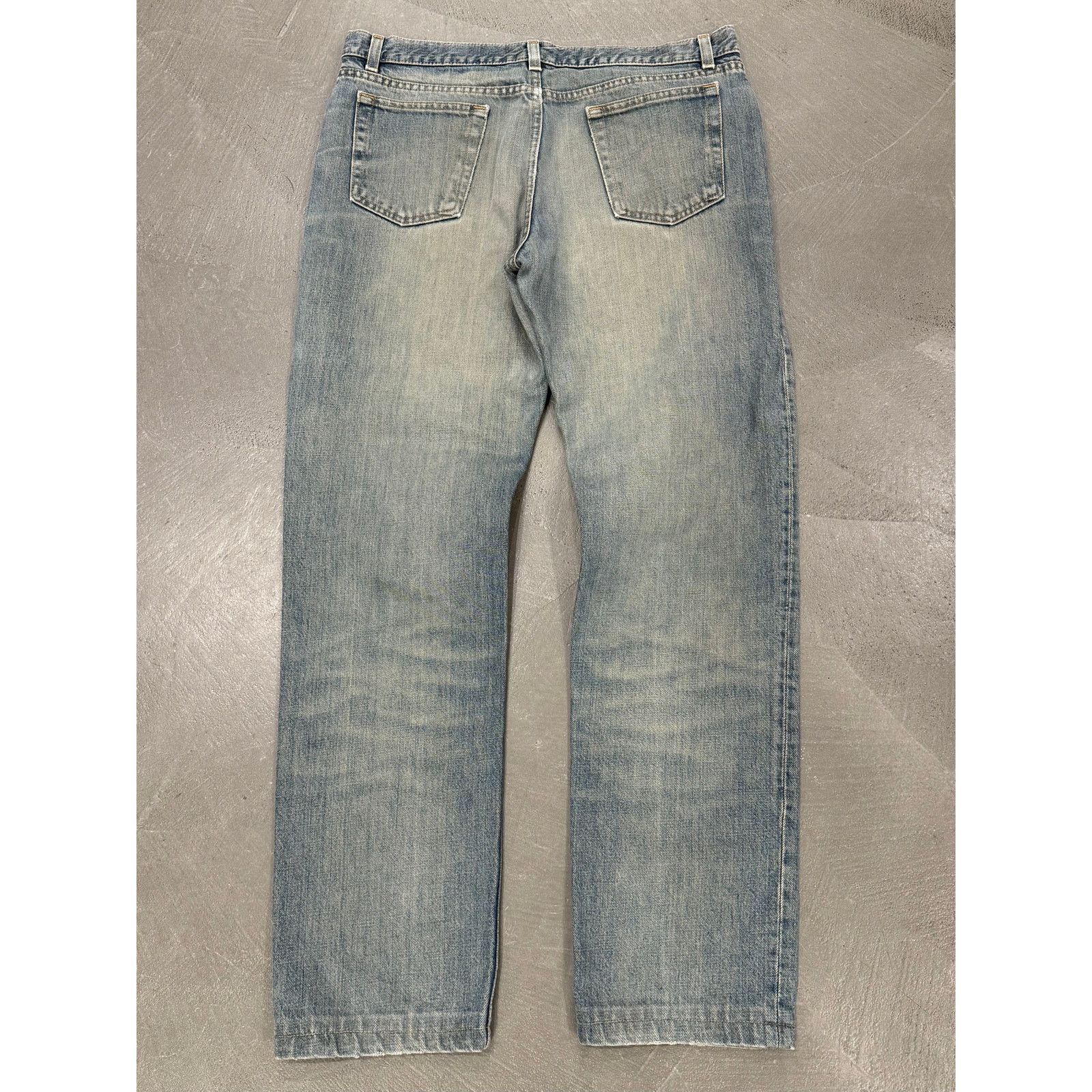 Helmut Lang 2000s Helmut Lang faded jeans Size US 31 - 2 Thumbnail