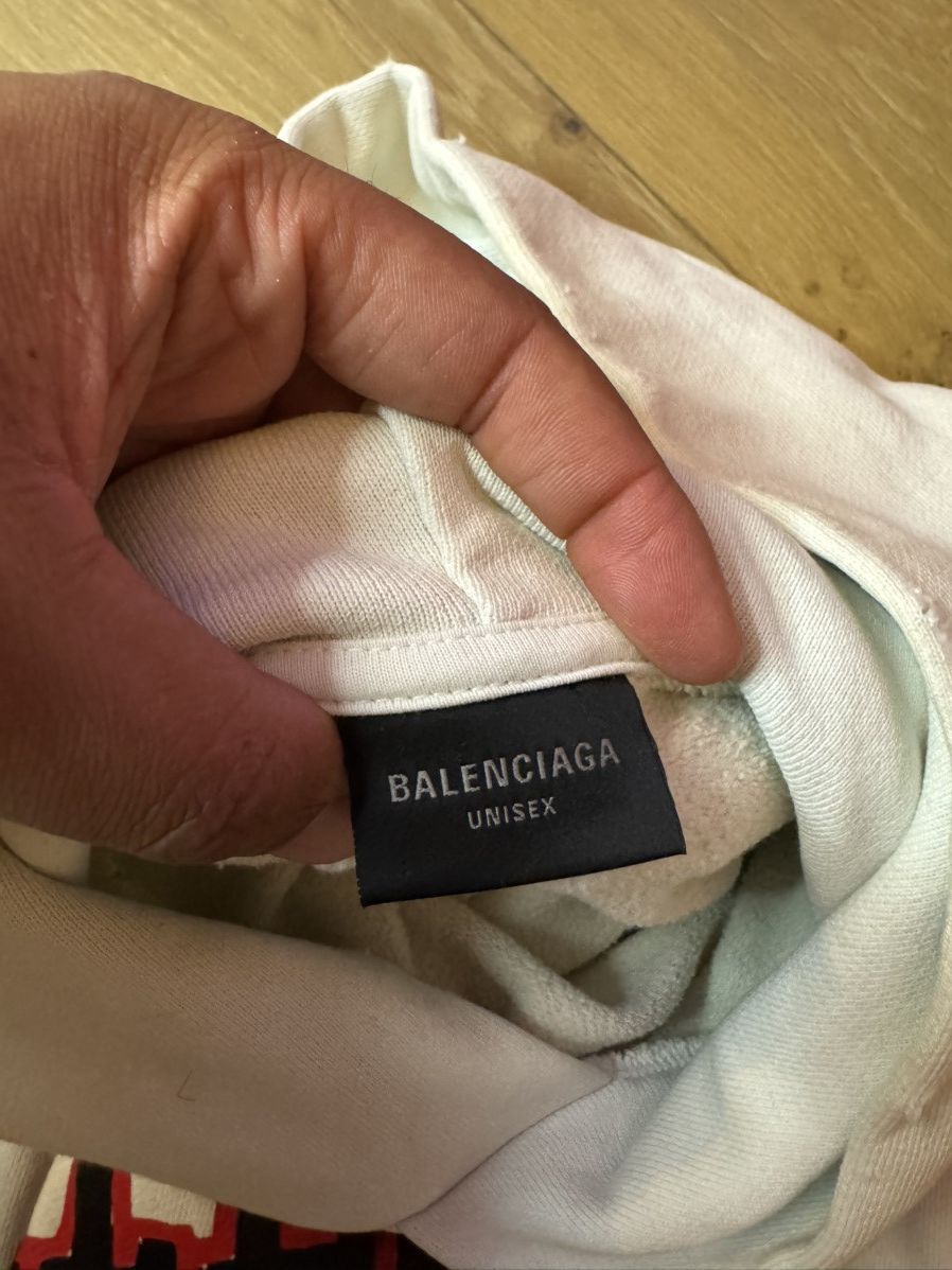 Balenciaga BALENCIAGA DIY COLLEGE HOODIE Size US S / EU 44-46 / 1 - 4 Thumbnail