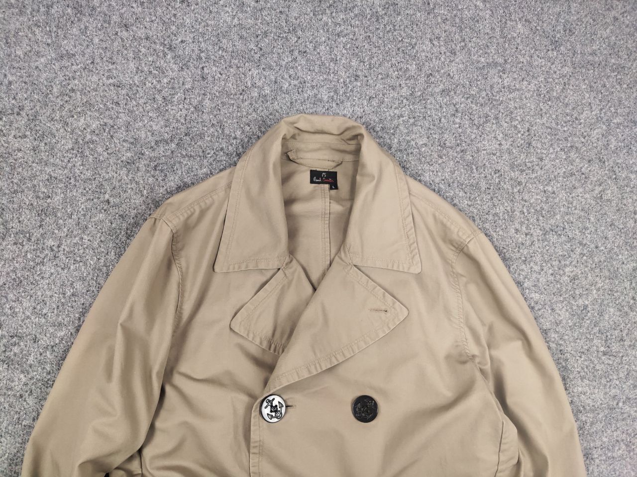 Paul Smith Vintage Paul Smith Design Double-breasted Canvas coat Jacket Size US L / EU 52-54 / 3 - 4 Thumbnail