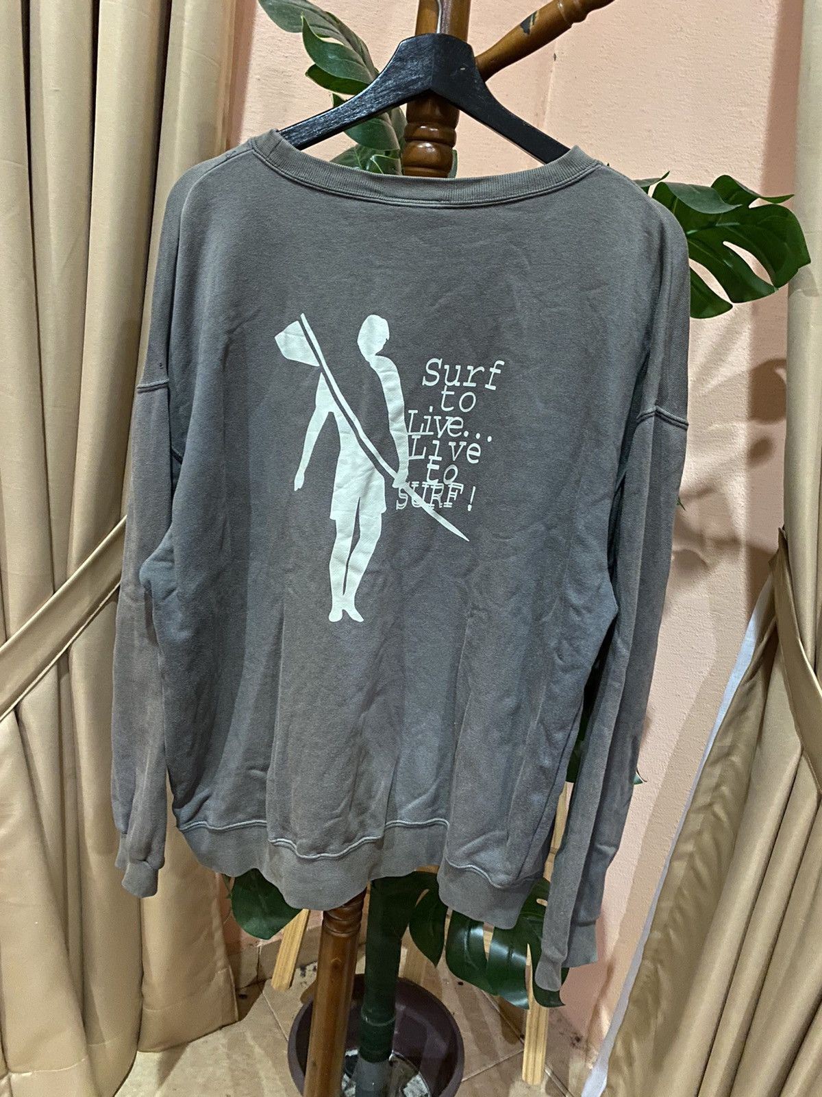 Other Stringers Surf Sweatshirt – Vintage Surfwear Casual Appeal Size US L / EU 52-54 / 3 - 8 Thumbnail