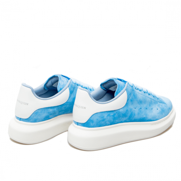 Alexander McQueen o1w1db10925 Leath S ubb Sens Sneakers in Blue Size US 8 / IT 38 - 4 Thumbnail