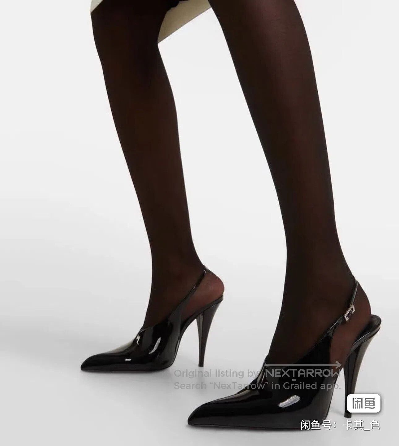 Saint Laurent Paris Saint Laurent Paris Crystal Lacquer High Heels| Size US 7.5 / IT 37.5 - 1 Thumbnail