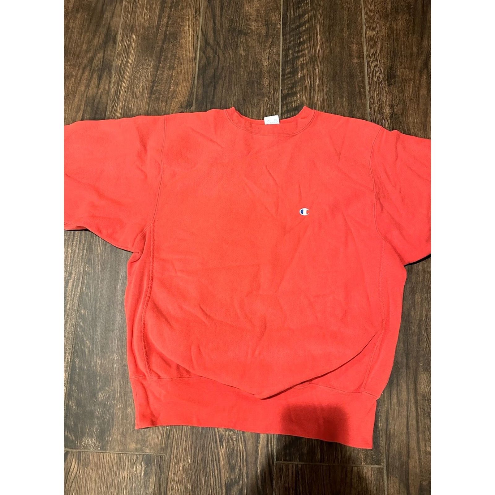 Champion VINTAGE Champion Sweatshirt Crewneck Reverse Weave Red XL Made in USA 90s Mens Size US XL / EU 56 / 4 - 4 Thumbnail