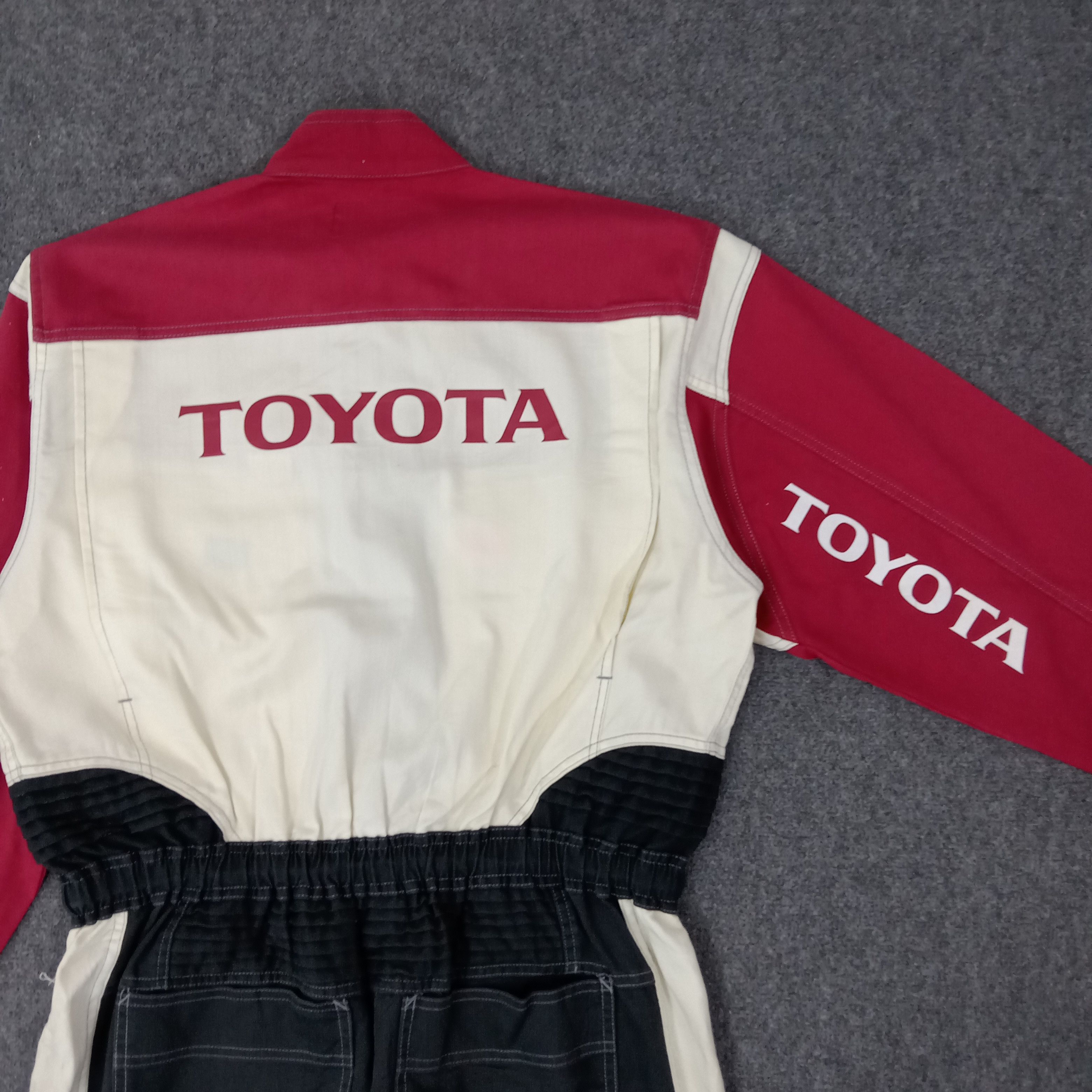 Japanese Brand Toyota Tecno Motorsports Workwear Coverall C261N28 Size US L / EU 52-54 / 3 - 2 Thumbnail