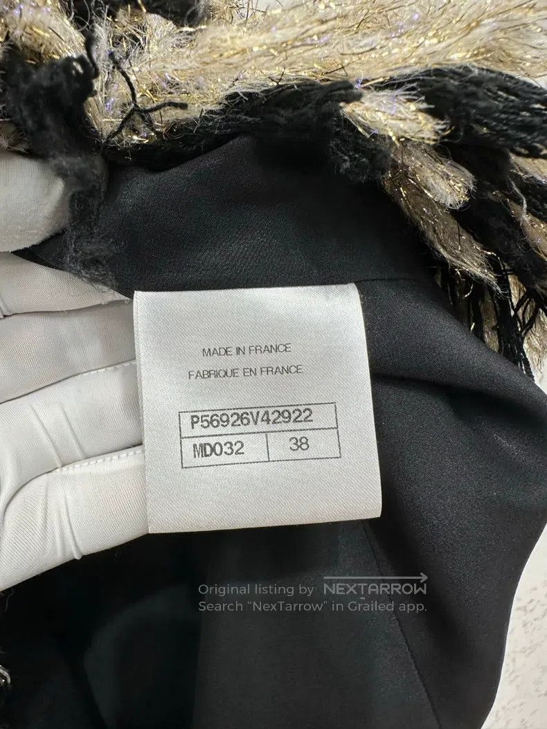 Chanel Chanel Metropolitan Series Tweed Shiny Coat Size XS / US 0-2 / IT 36-38 - 4 Thumbnail