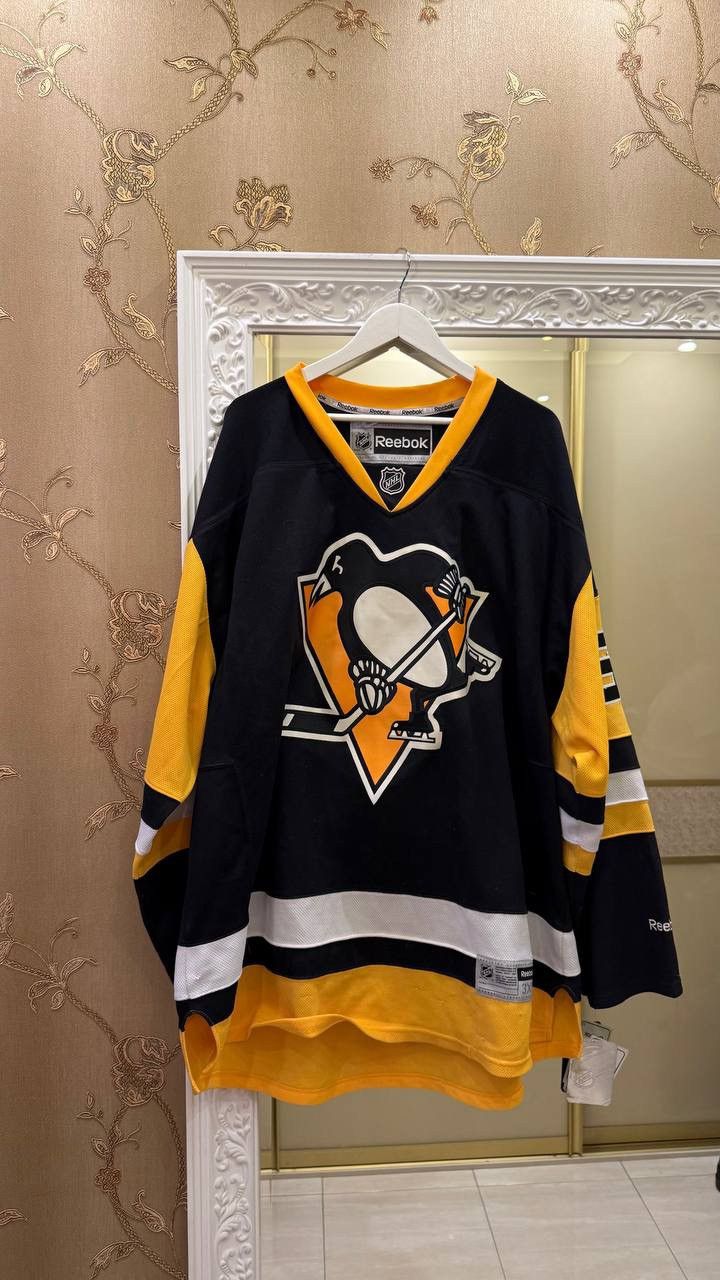 Reebok PITTSBURGH PENGUINS NHL HOCKEY SHIRT JERSEY REEBOK XXXL #8 Size US XXL / EU 58 / 5 - 1 Thumbnail
