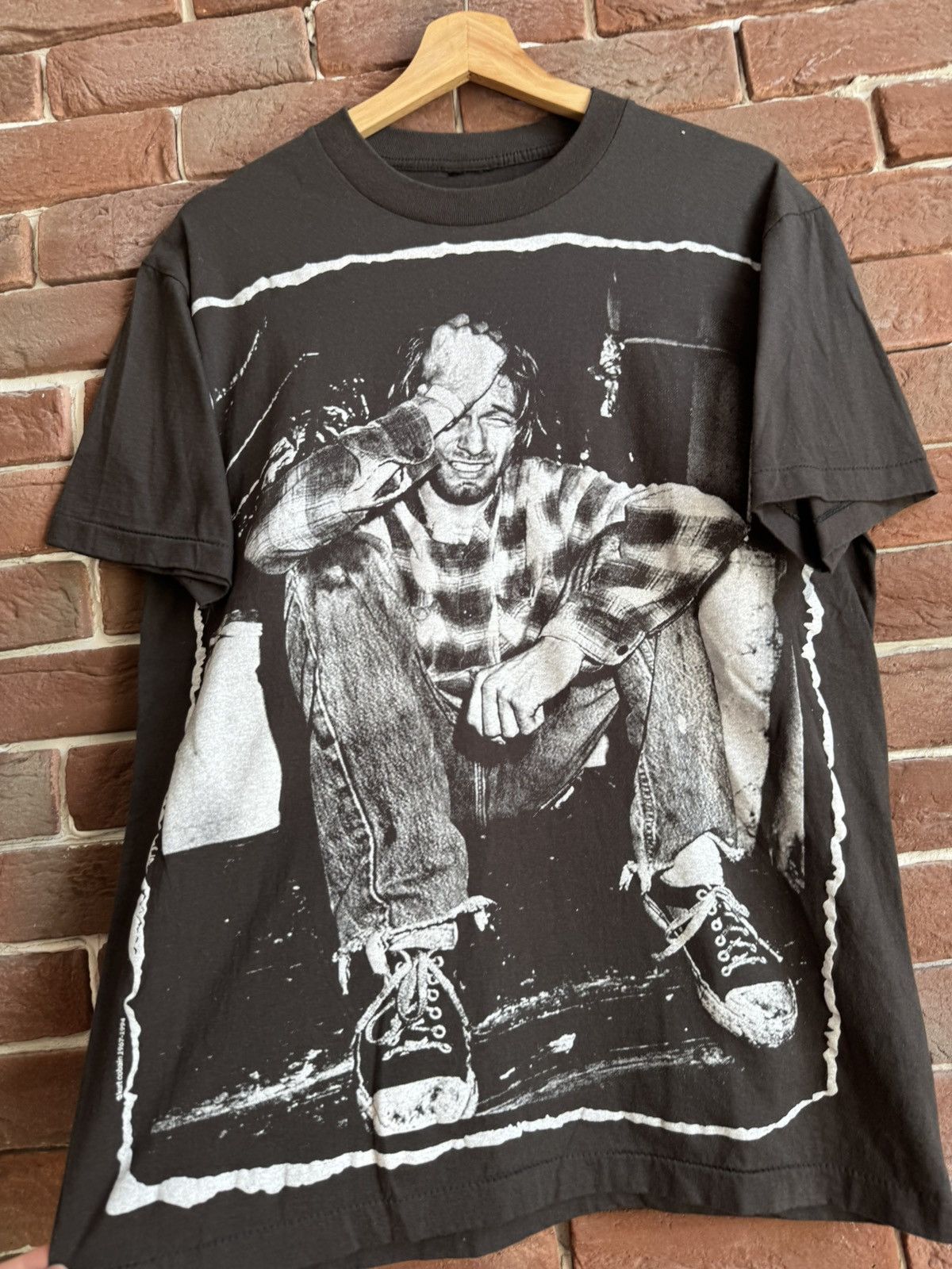 Band Tees Rare 90s Nirvana Kurt Cobain Grunge Band Vintage T Shirt L Size US L / EU 52-54 / 3 - 3 Thumbnail