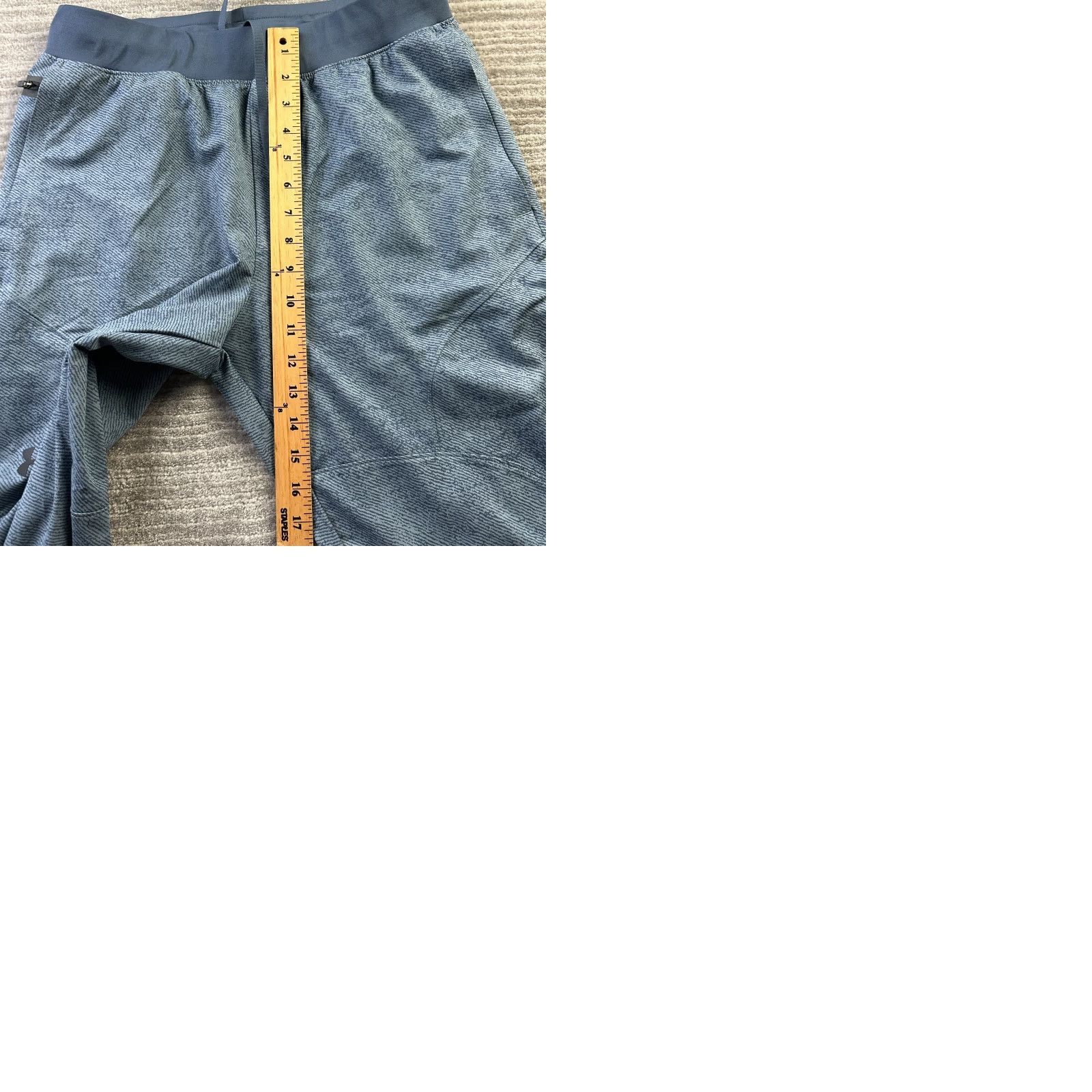 Under Armour Under Armour Pants Mens Medium Blue Unstoppable Sweatpants Joggers Fashion Activewear Regular Fit Pockets Elastic Waist Size US 31 - 9 Thumbnail