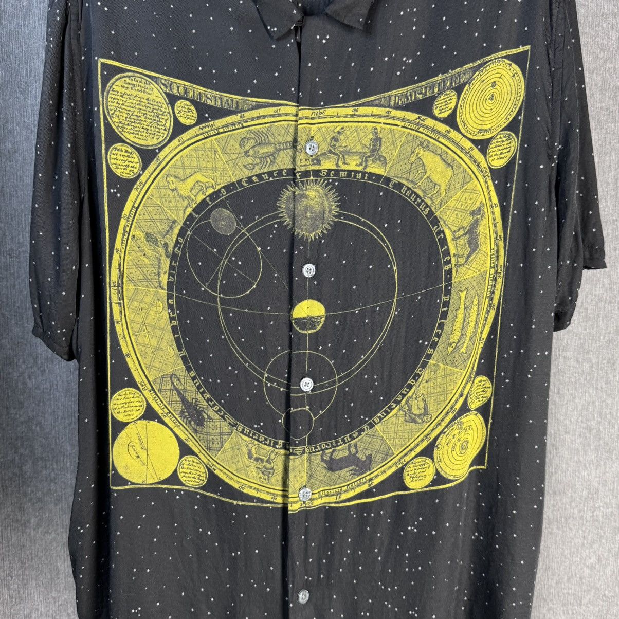 Allsaints AllSaints Starchart Shirt big logo viscose short sleeve Size US XL / EU 56 / 4 - 3 Thumbnail
