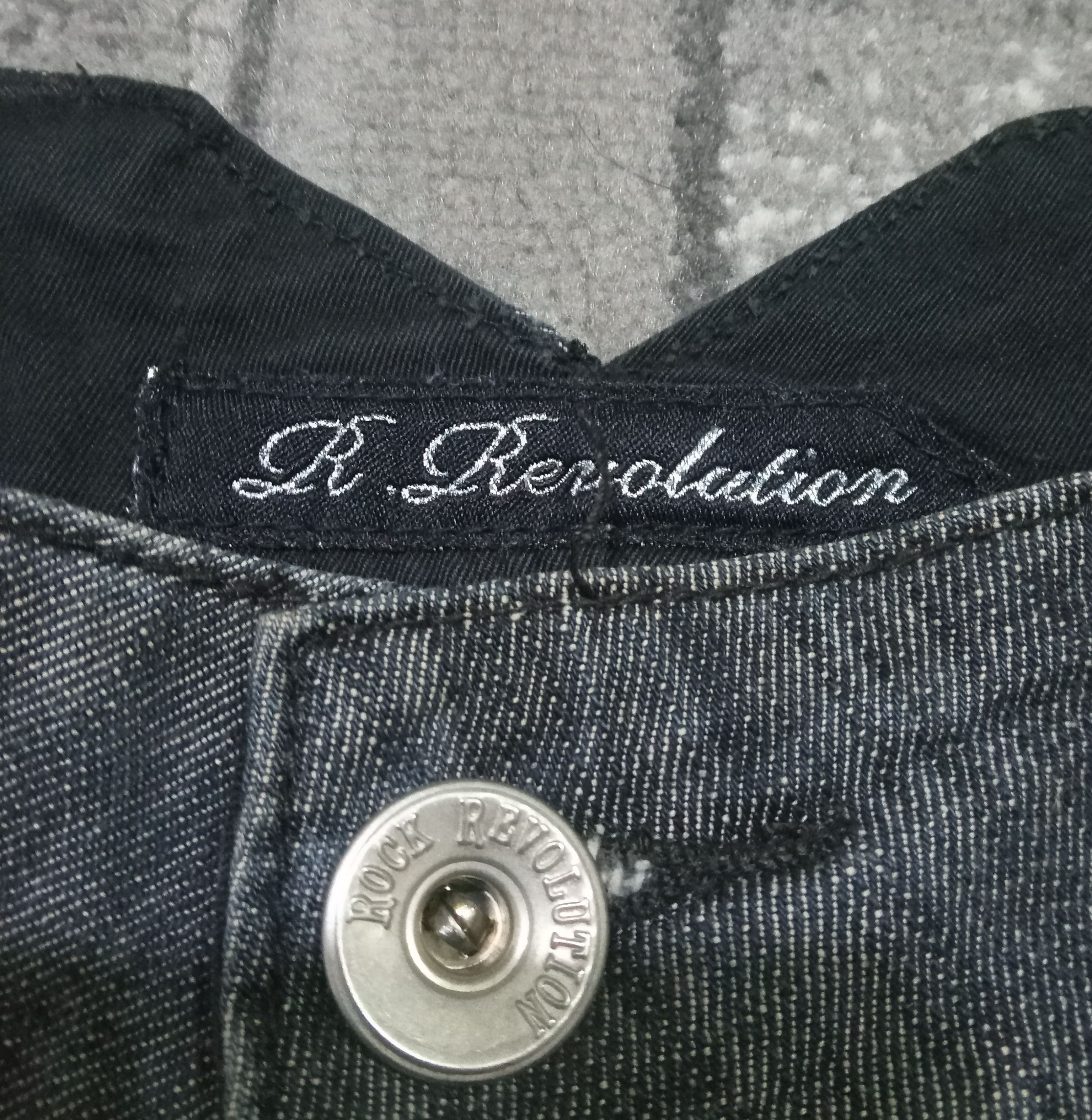 Other Rock Revolution - R.Revolution Flare Jeans Size 33" - 3 Thumbnail