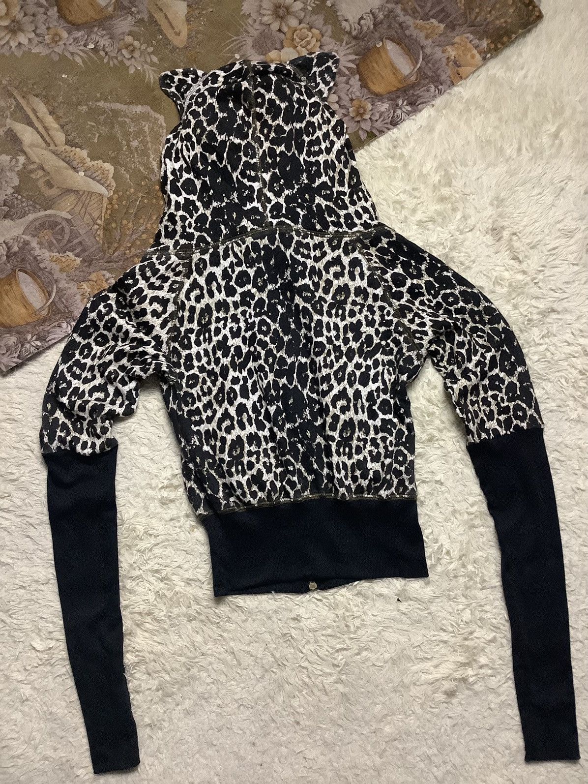 Hysteric Glamour × If Six Was Nine × Japanese Brand Y2K Rastars& Leopard Emo Grunge Hoodie Size US XS / EU 42 / 0 - 7 Thumbnail