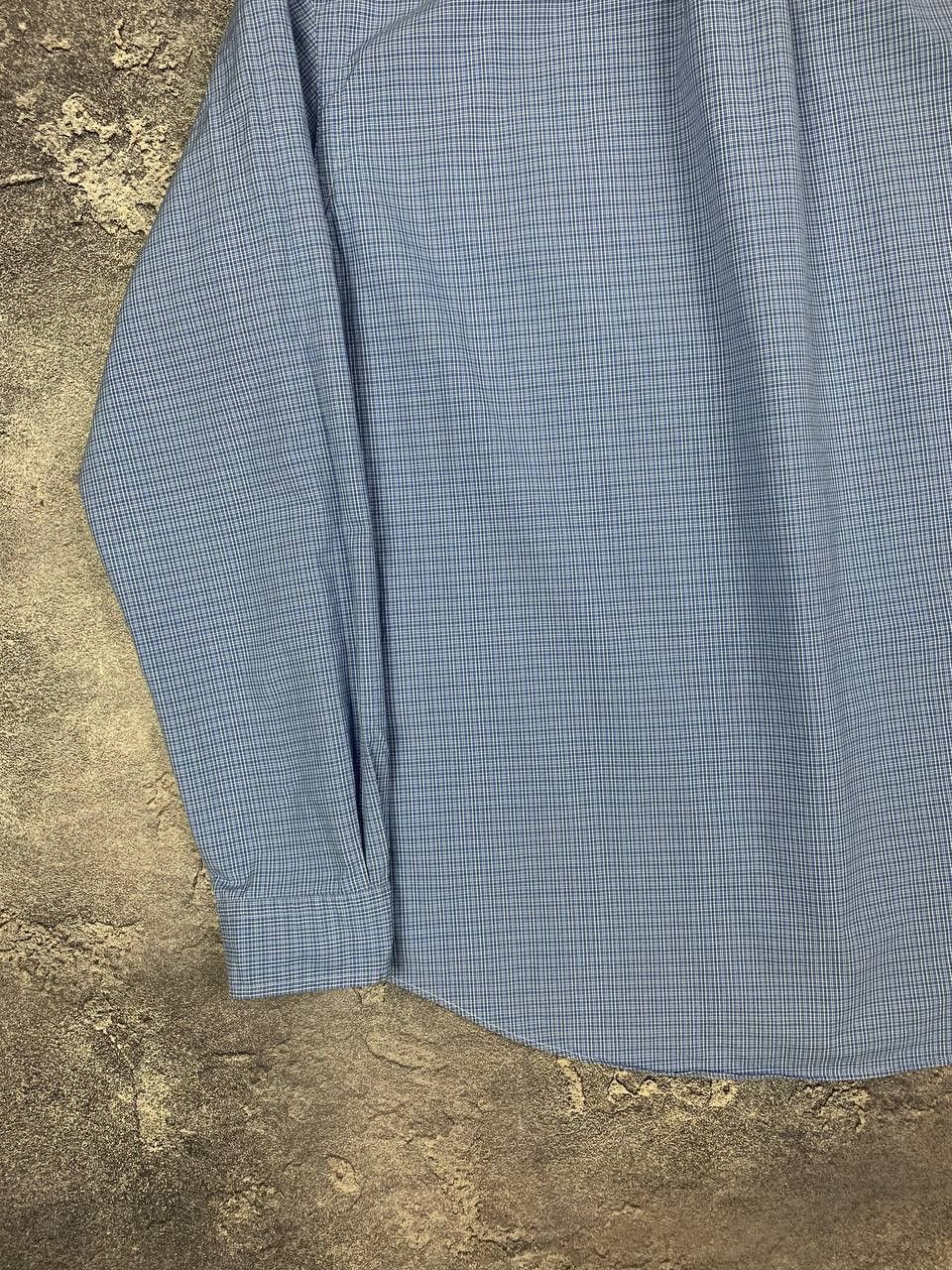 Polo Ralph Lauren Polo Ralph Lauren Men's Blue Check Shirt Button Down Size US L / EU 52-54 / 3 - 15 Thumbnail
