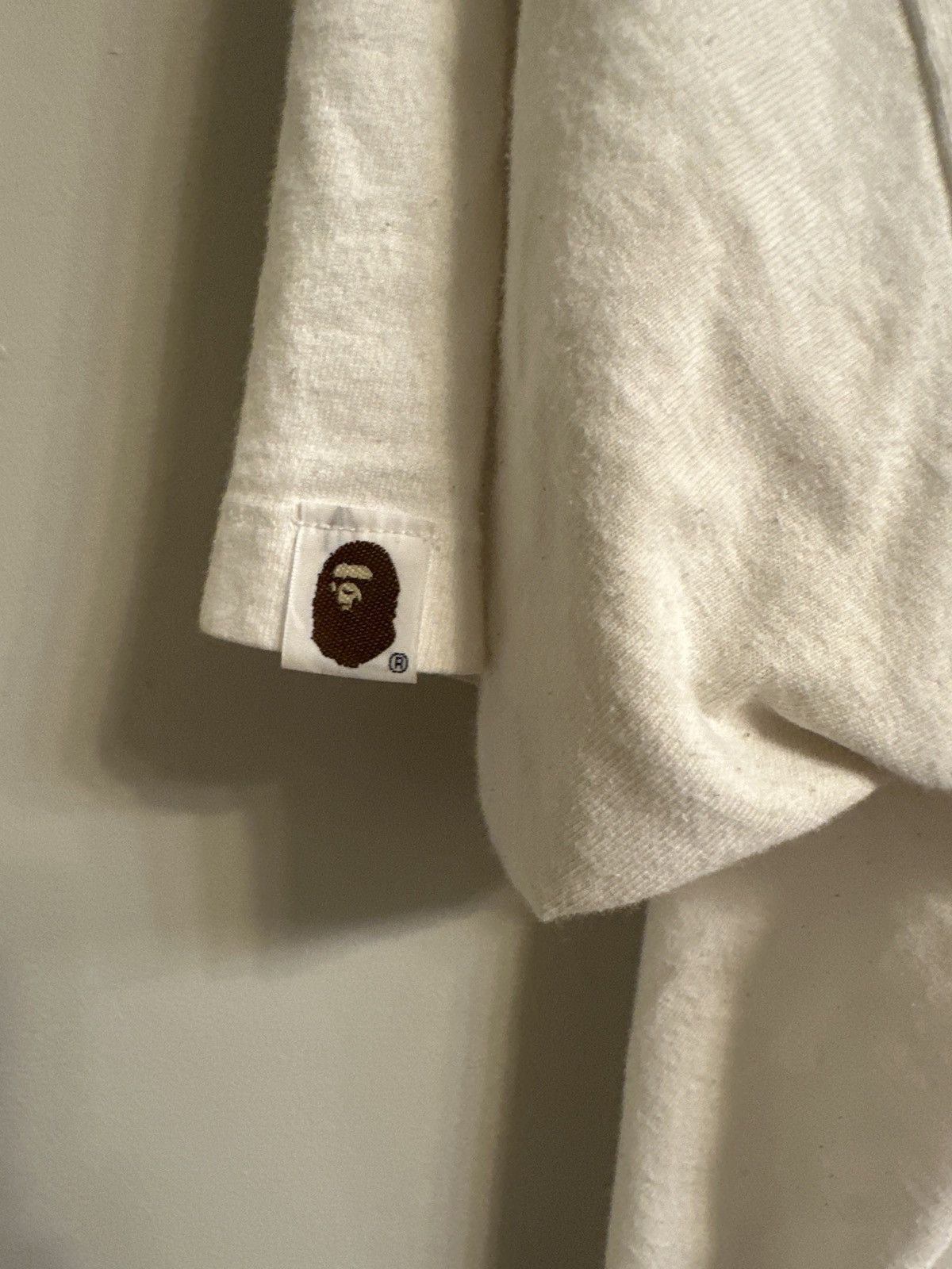 Bape 2007 A Bathing Ape “Bape®️” White T Size US L / EU 52-54 / 3 - 8 Thumbnail