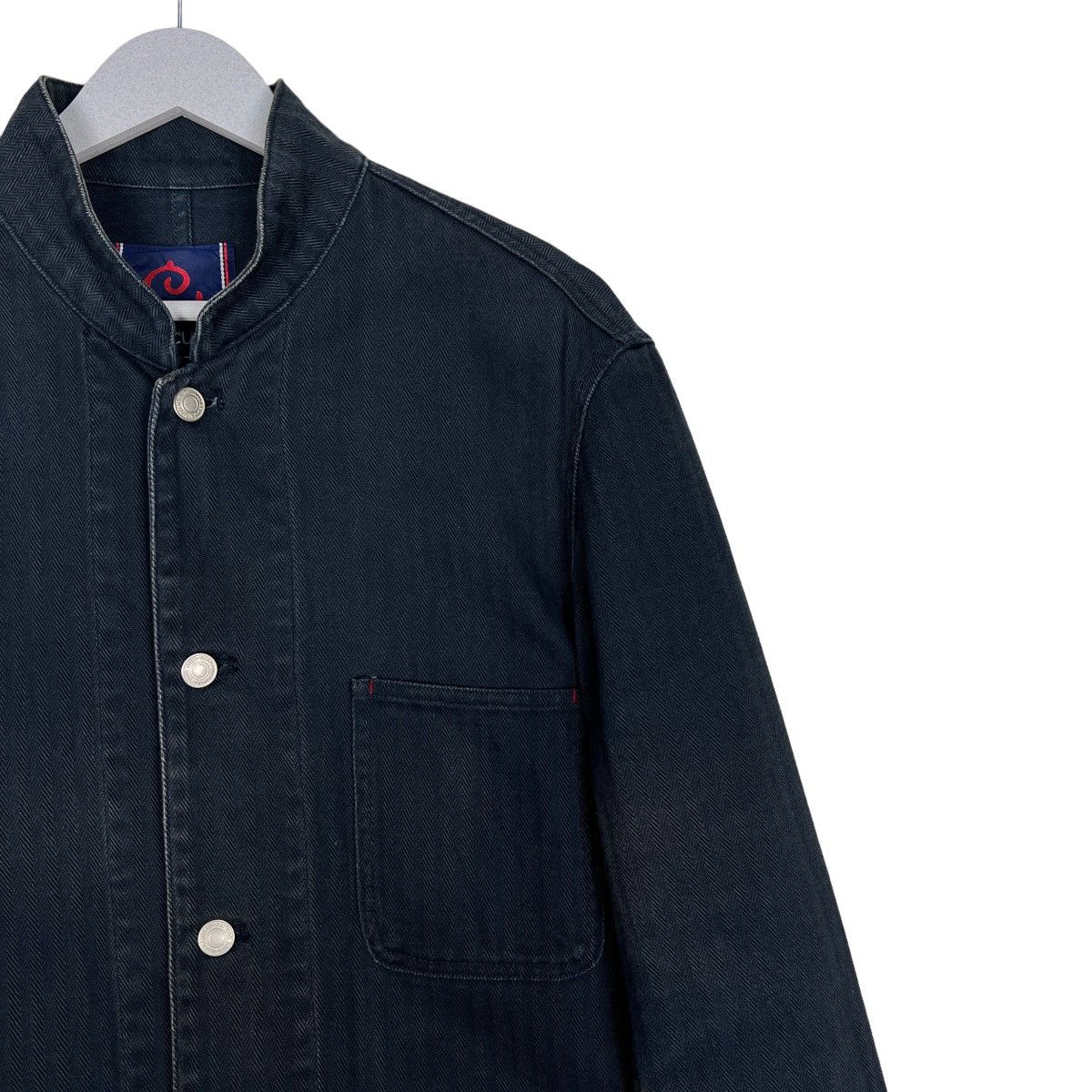 Blue Blue Japan 🔥 BLUE BLUE OBSCURE INDIGO HBT CHORE JACKET Size US M / EU 48-50 / 2 - 6 Thumbnail