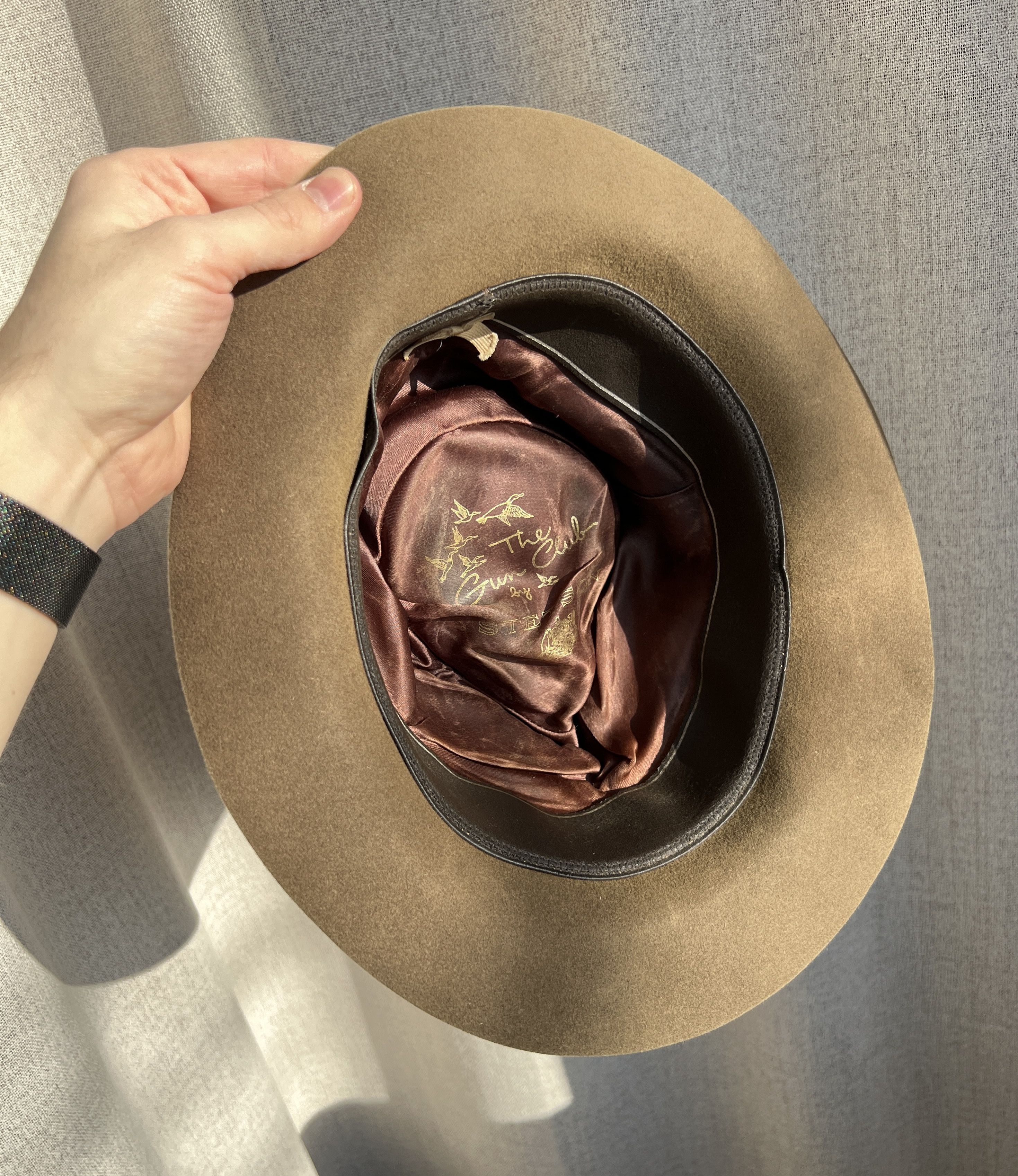 John B. Stetson Gun Club Catera Felt Cowboy Western Hat