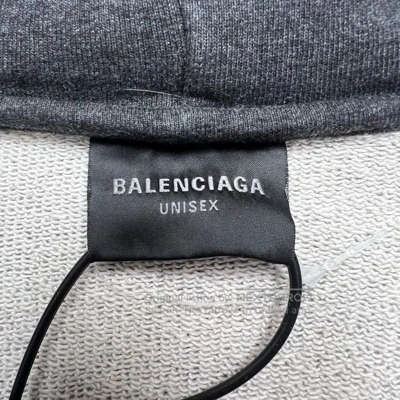 Balenciaga Balenciaga Stencil Type Hybrid Denim Jacket. Size US S / EU 44-46 / 1 - 6 Thumbnail