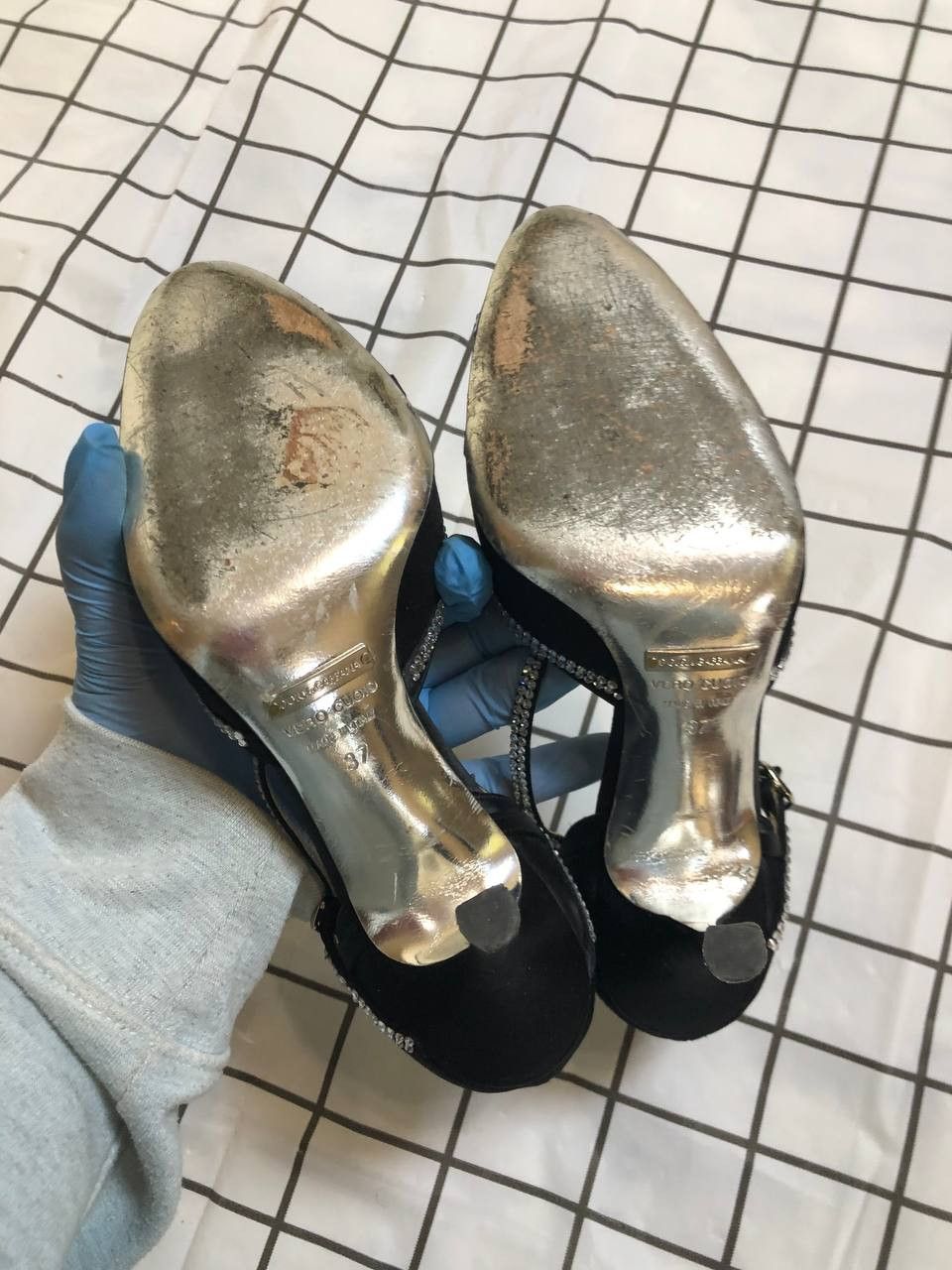 Dolce & Gabbana Dolce & Gabbana Evening Shoes Size US 7 / IT 37 - 8 Thumbnail