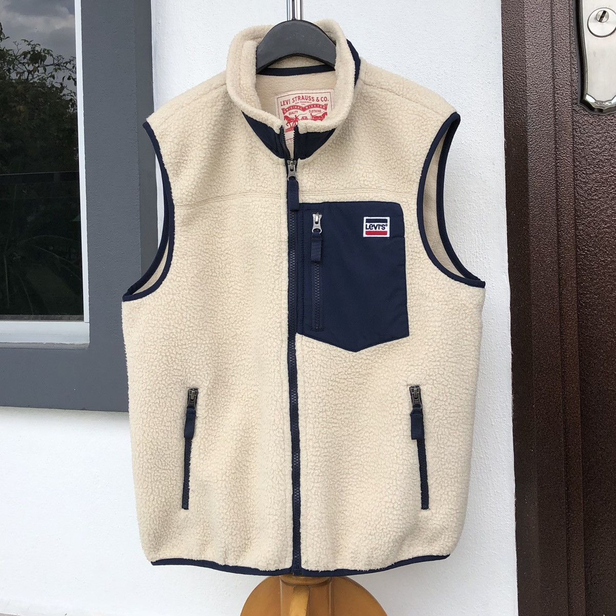 Levi's Levis Men’s Fleece Vest Jacket Size US M / EU 48-50 / 2 - 7 Thumbnail