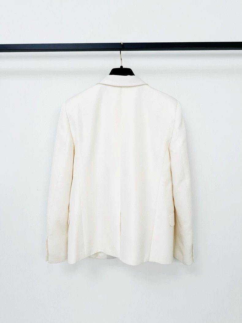 Saint Laurent Paris Saint Laurent Wool Suit Jacket Size 38-2507 Size M / US 6-8 / IT 42-44 - 6 Thumbnail