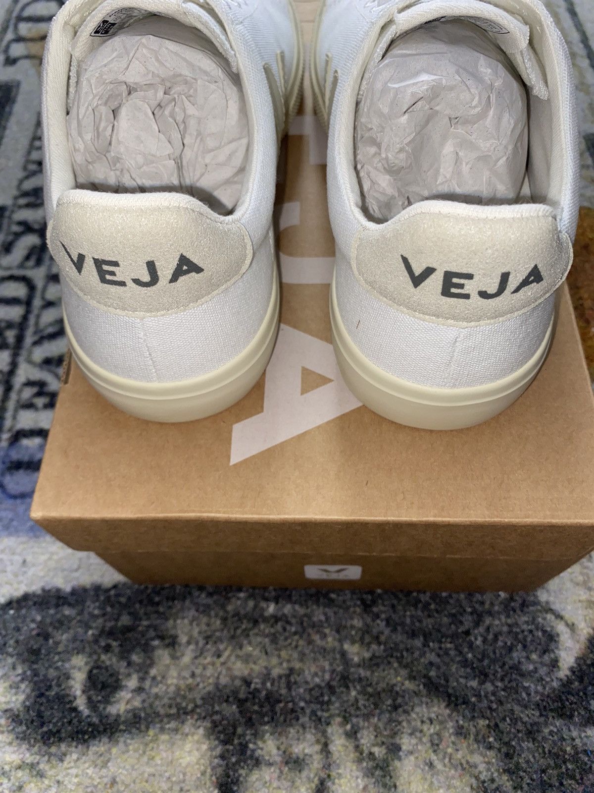 Veja VEJA V-12 Extra White Cream Size US 7 / IT 37 - 4 Thumbnail