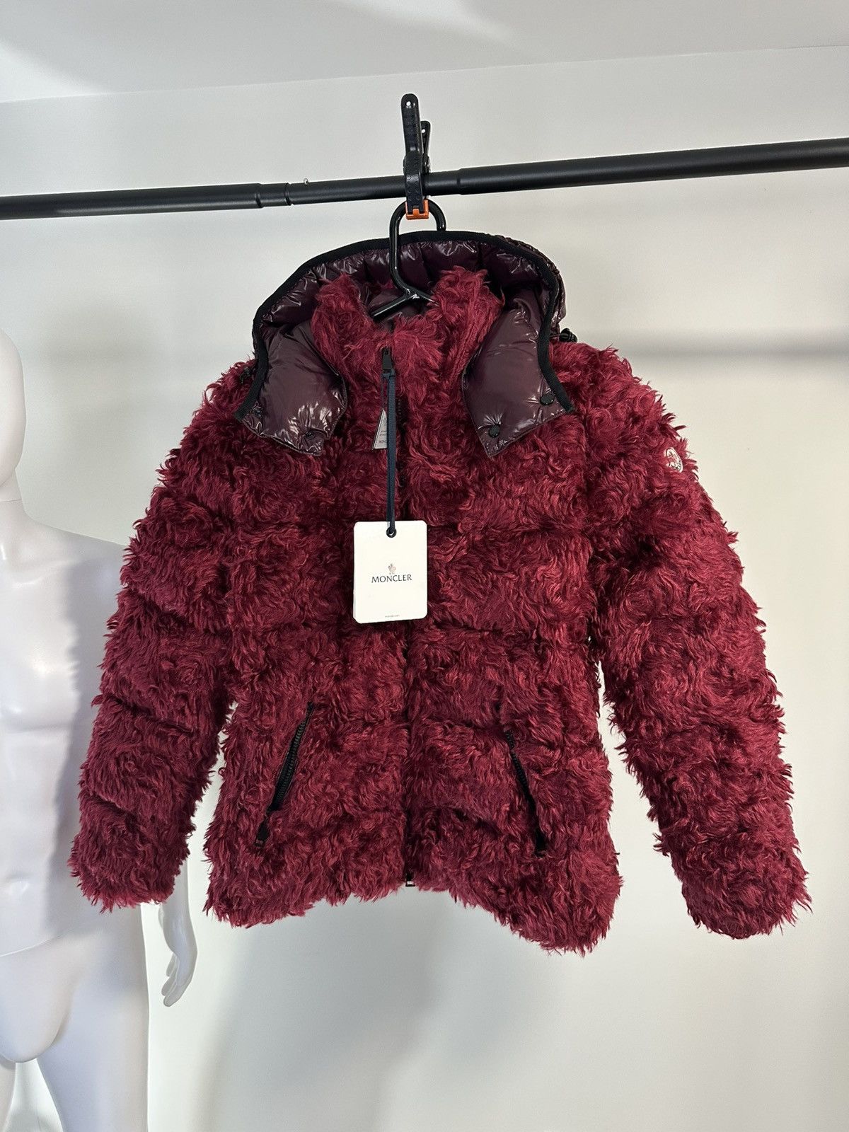 Moncler Moncler Mohair Puffer Jacket Size US L / EU 52-54 / 3 - 1 Thumbnail