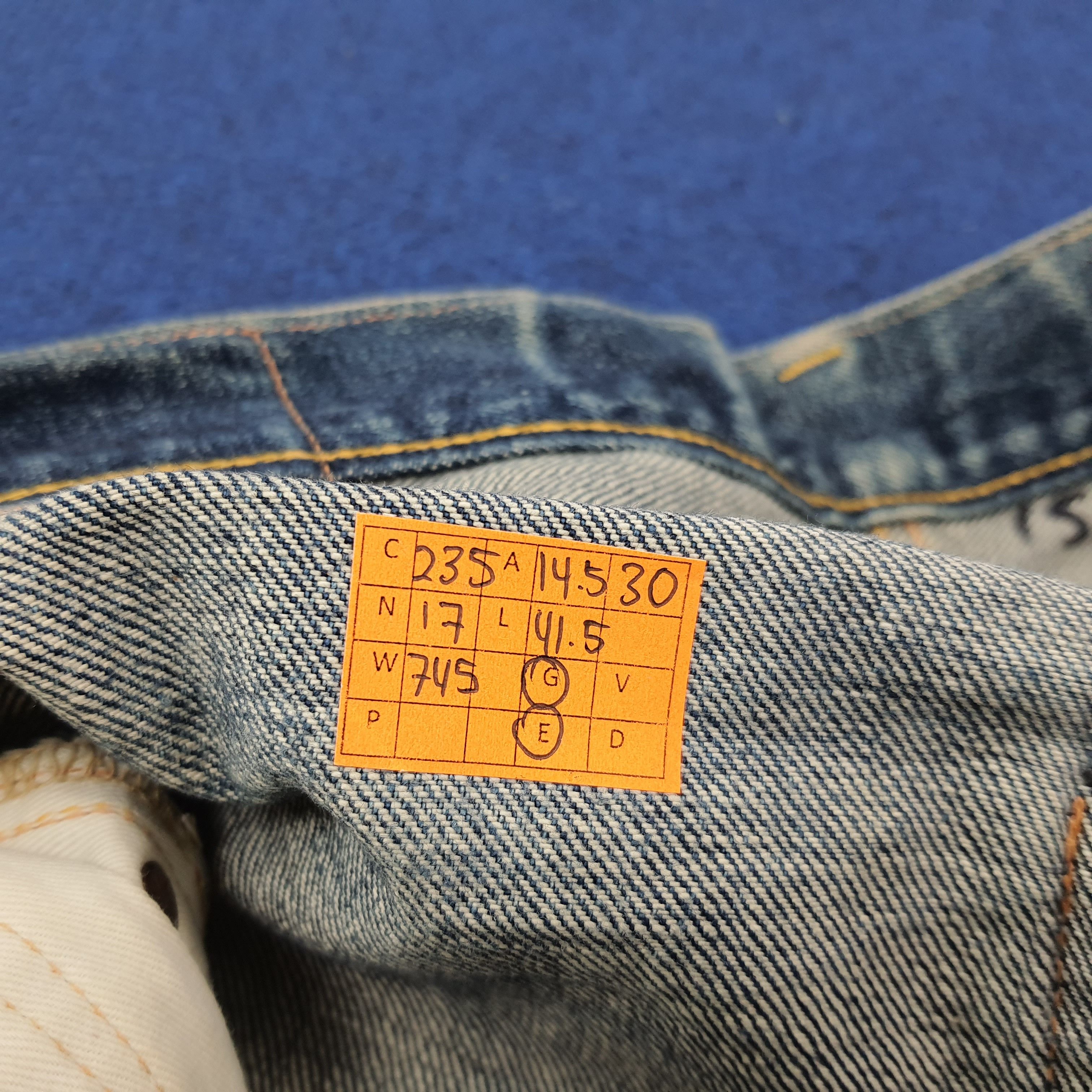 Evisu Vintage Evisu Selvedge Japan Custom Daicock Jeans C235N17 Size US 29 - 11 Thumbnail