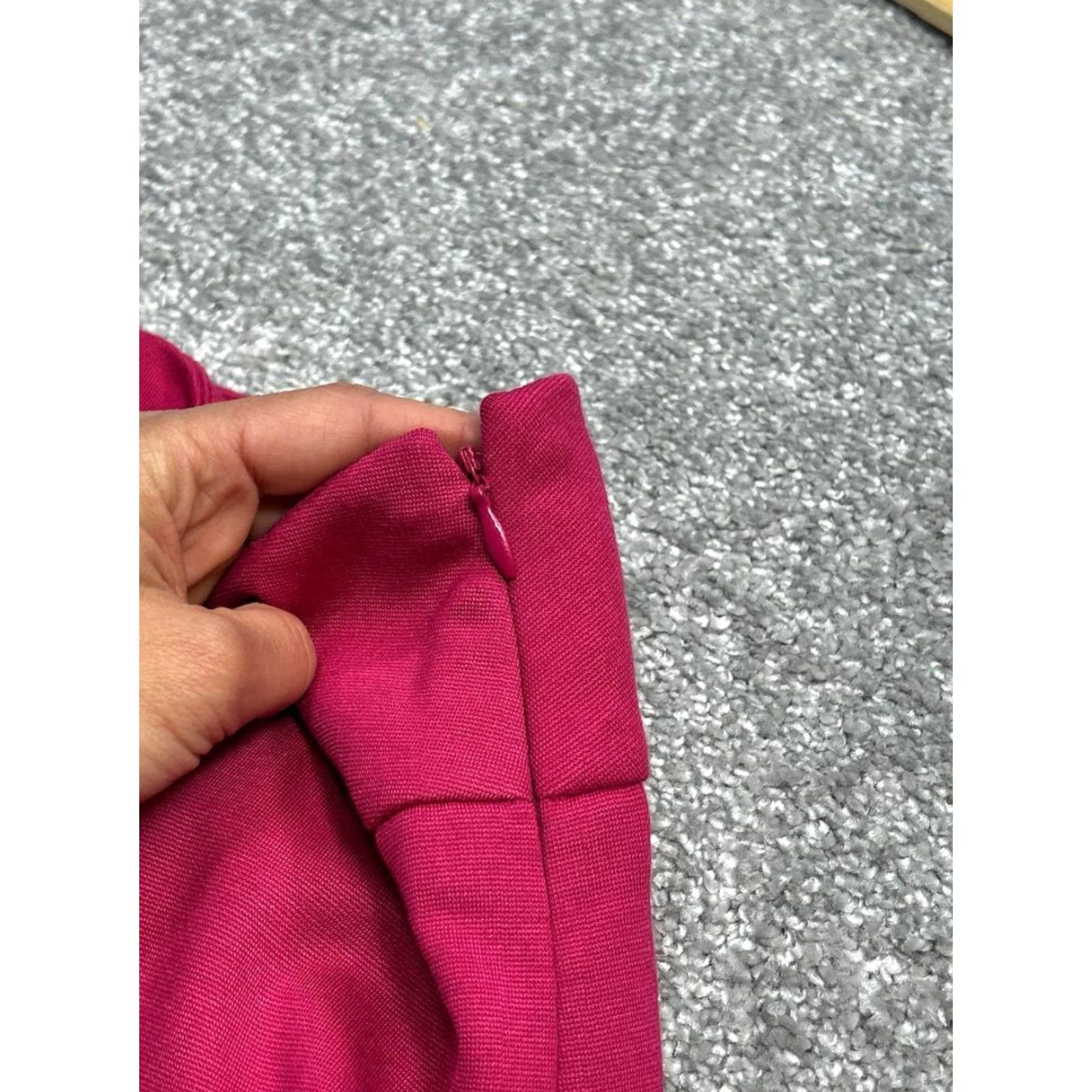 Loft Ann Taylor Loft Mini Skirt Women 0 Pink Straight And Pencil Stretch Side Zip New Size 25" / US 0 / IT 36 - 5 Thumbnail