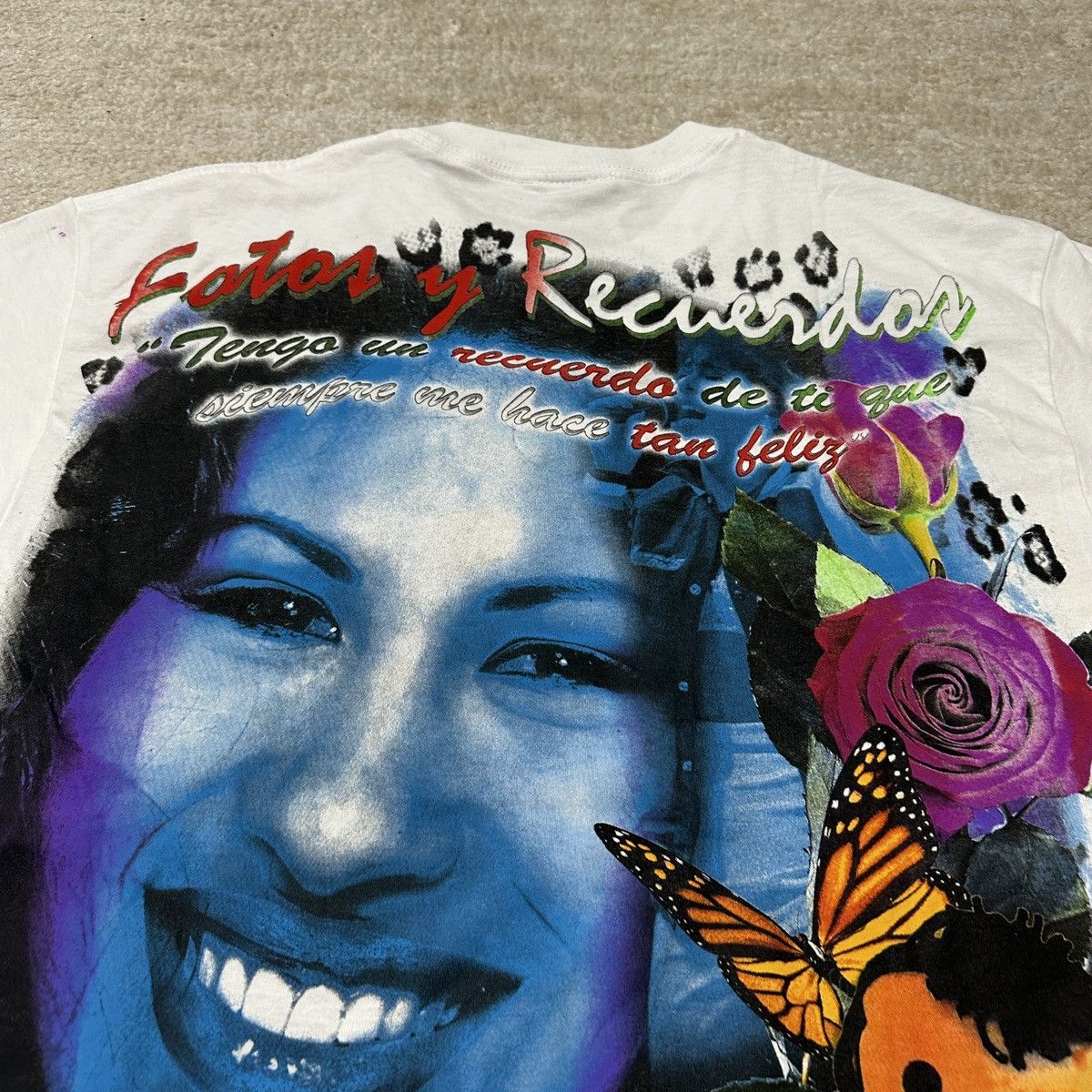 Other Backstock Co Adult Large Selena Quintanilla T-Shirt AOP Rap Size US L / EU 52-54 / 3 - 7 Thumbnail