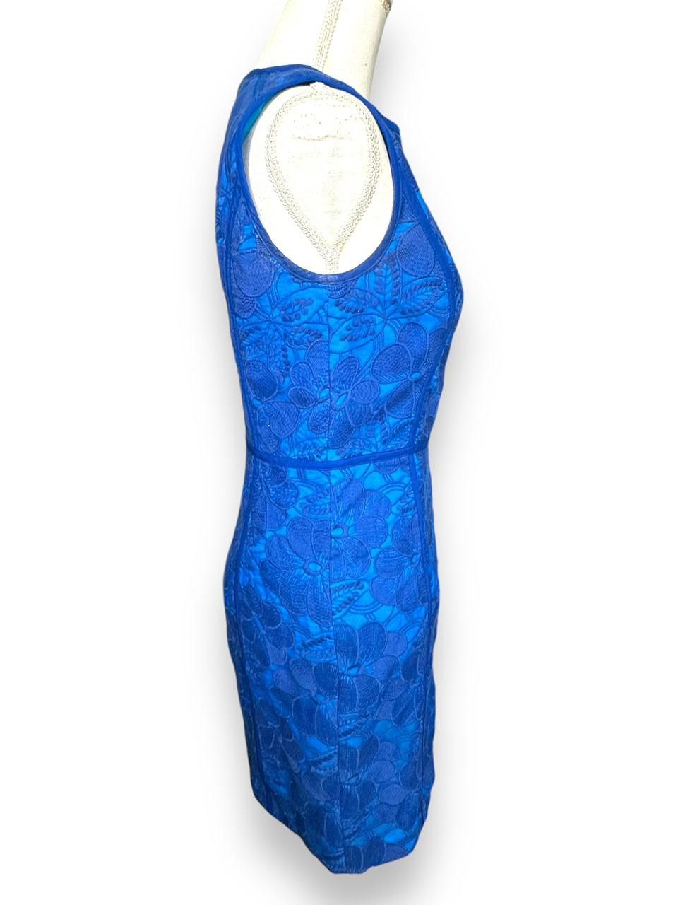 Designer Cynthia Steffe Eleonara Floral Lace Sheath Dress 4 Size S / US 4 / IT 40 - 5 Thumbnail