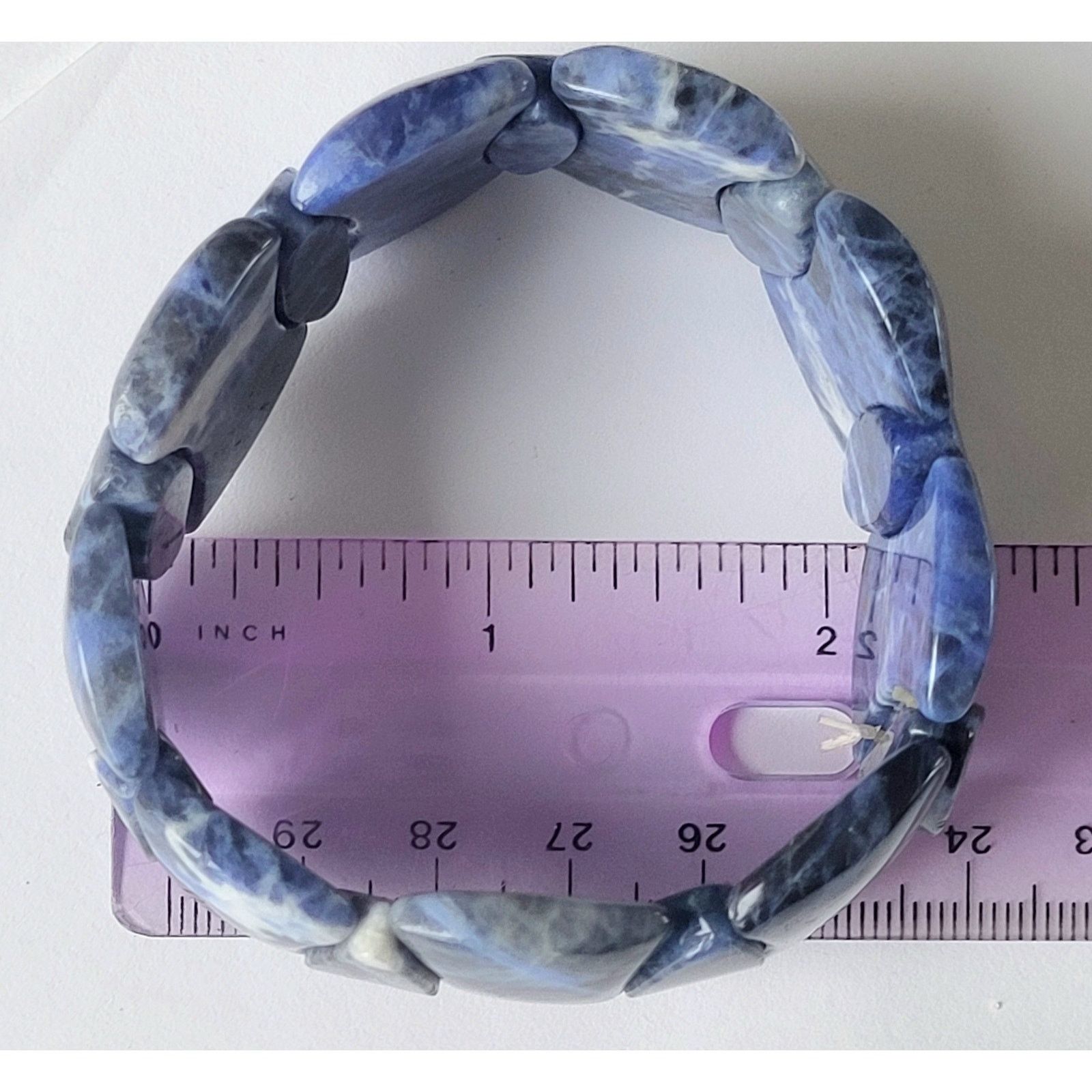 & Other Stories Jay King Desert Rose Trading Sodalite Stretch Bracelet Mine Size ONE SIZE - 6 Thumbnail