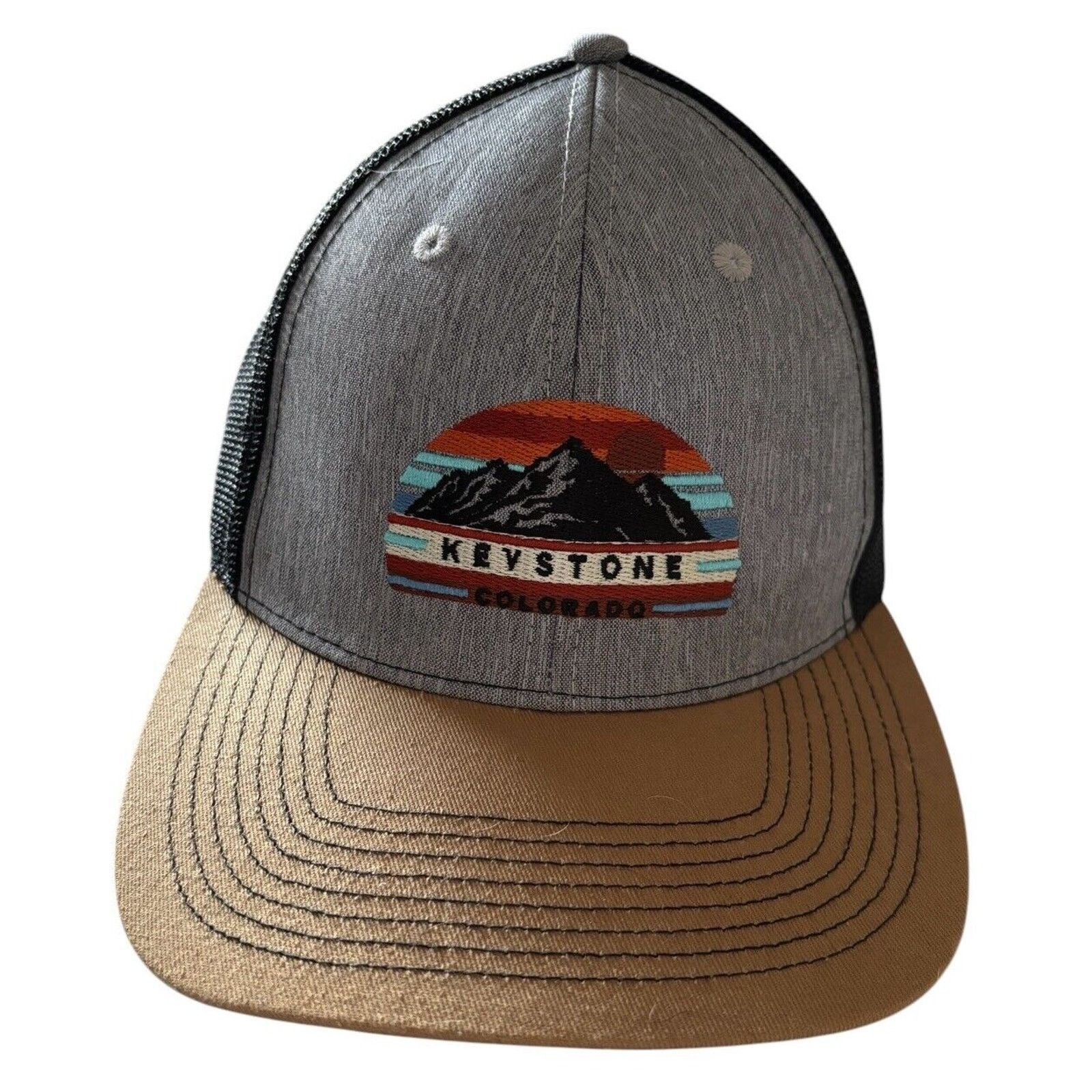 Other Keystone Hat Black Trucker One Size Snapback Colorado Cap Size ONE SIZE - 1 Thumbnail